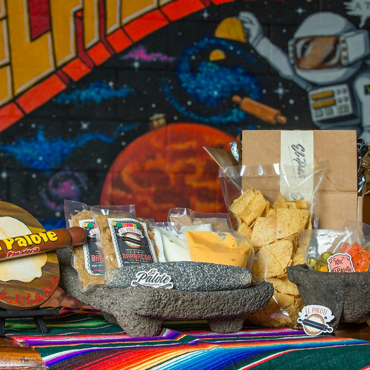 Vegan Nacho Kit for 6-8 by El Palote Panaderia