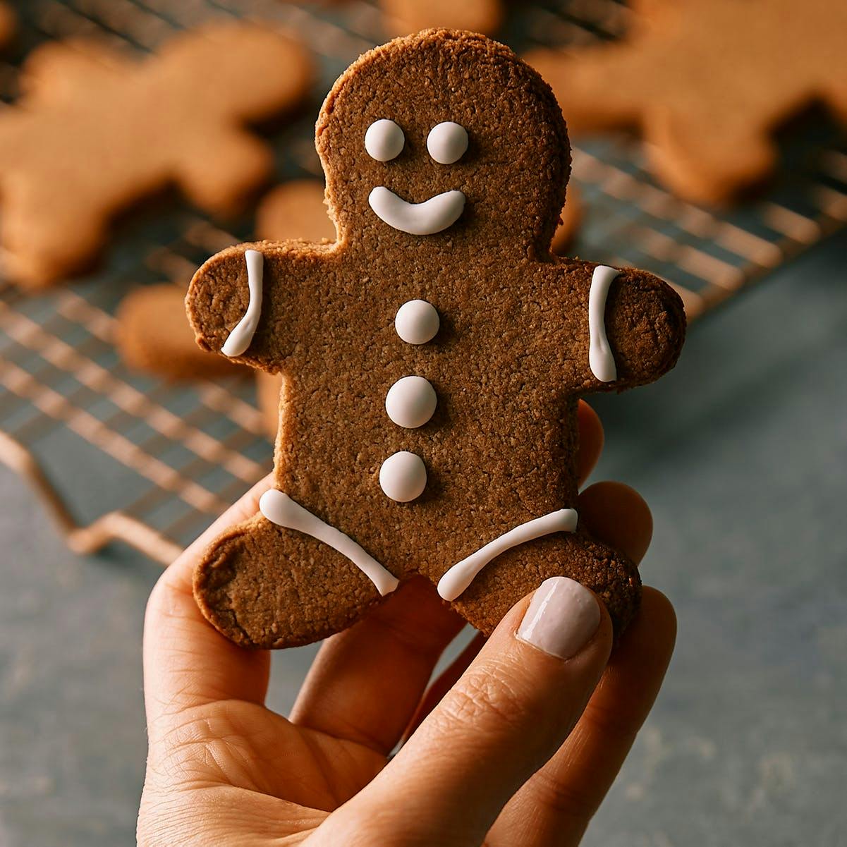 Gluten-Free Vegan Gingerbread Man Decorating Kit by Stylish Spoon - Alternate image 2