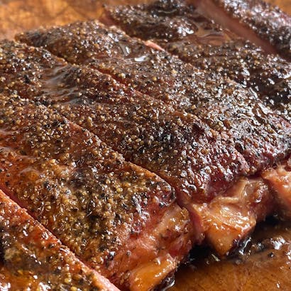 Rib Sampler 2 Racks By Derek Allan S Texas Barbecue Goldbelly Rib Sampler 2 Racks By Derek Allan S Texas Barbecue Goldbelly