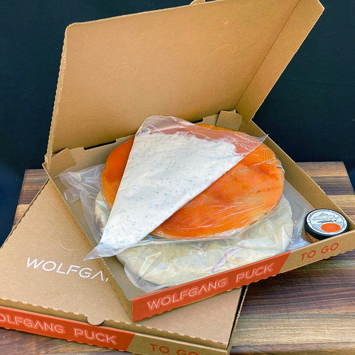 Signature Smoked Salmon Pizza Kit - 2 Pack by Wolfgang Puck Catering - Alternate image 2
