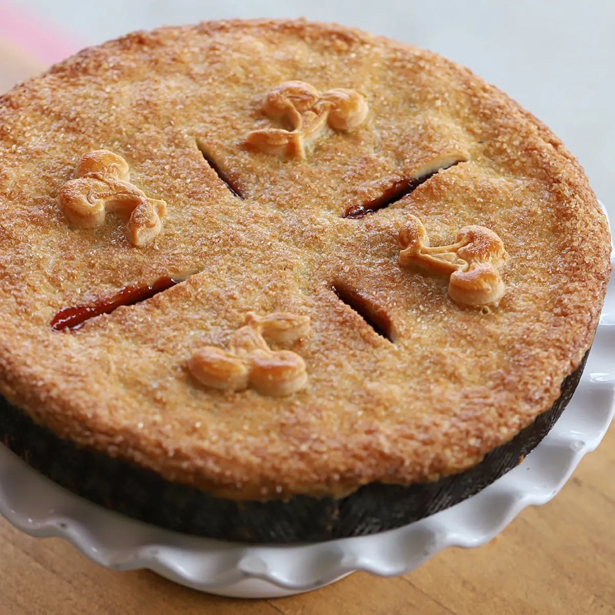 Cherry Almond Pie by Cake Monkey Bakery