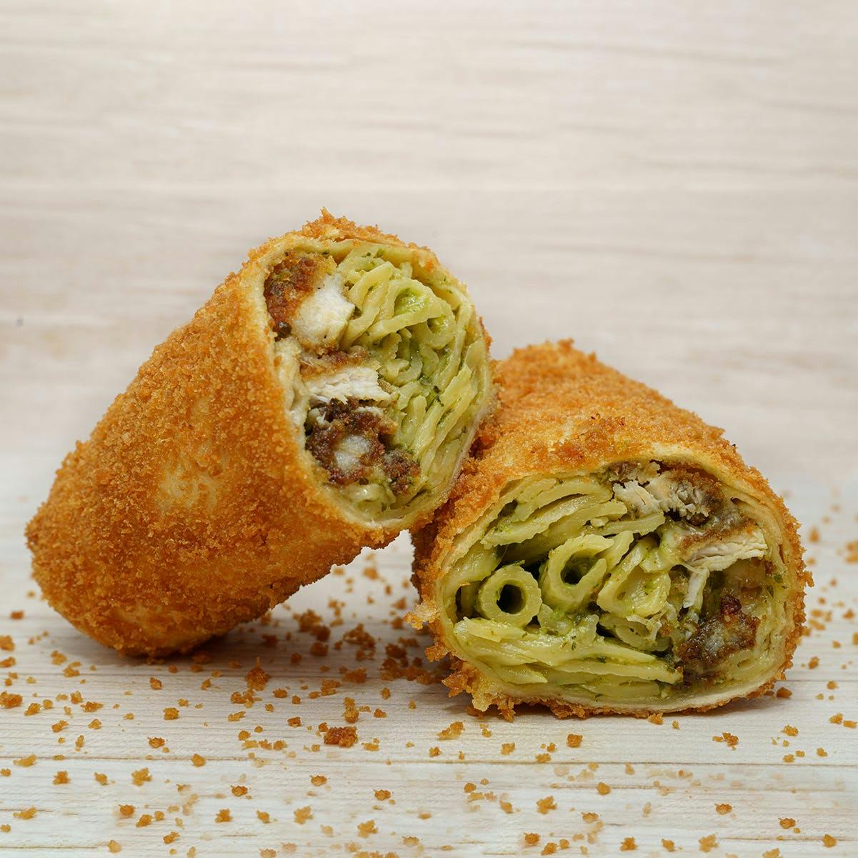 Boom Pow Pesto Deep Fried Wrap - 3 Pack by Mt. Kisco Diner - Alternate image 2