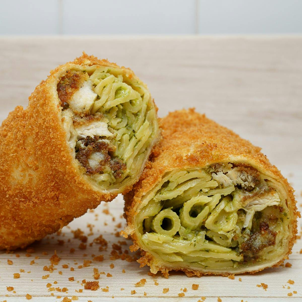 Boom Pow Pesto Deep Fried Wrap - 3 Pack by Mt. Kisco Diner - Alternate image 1