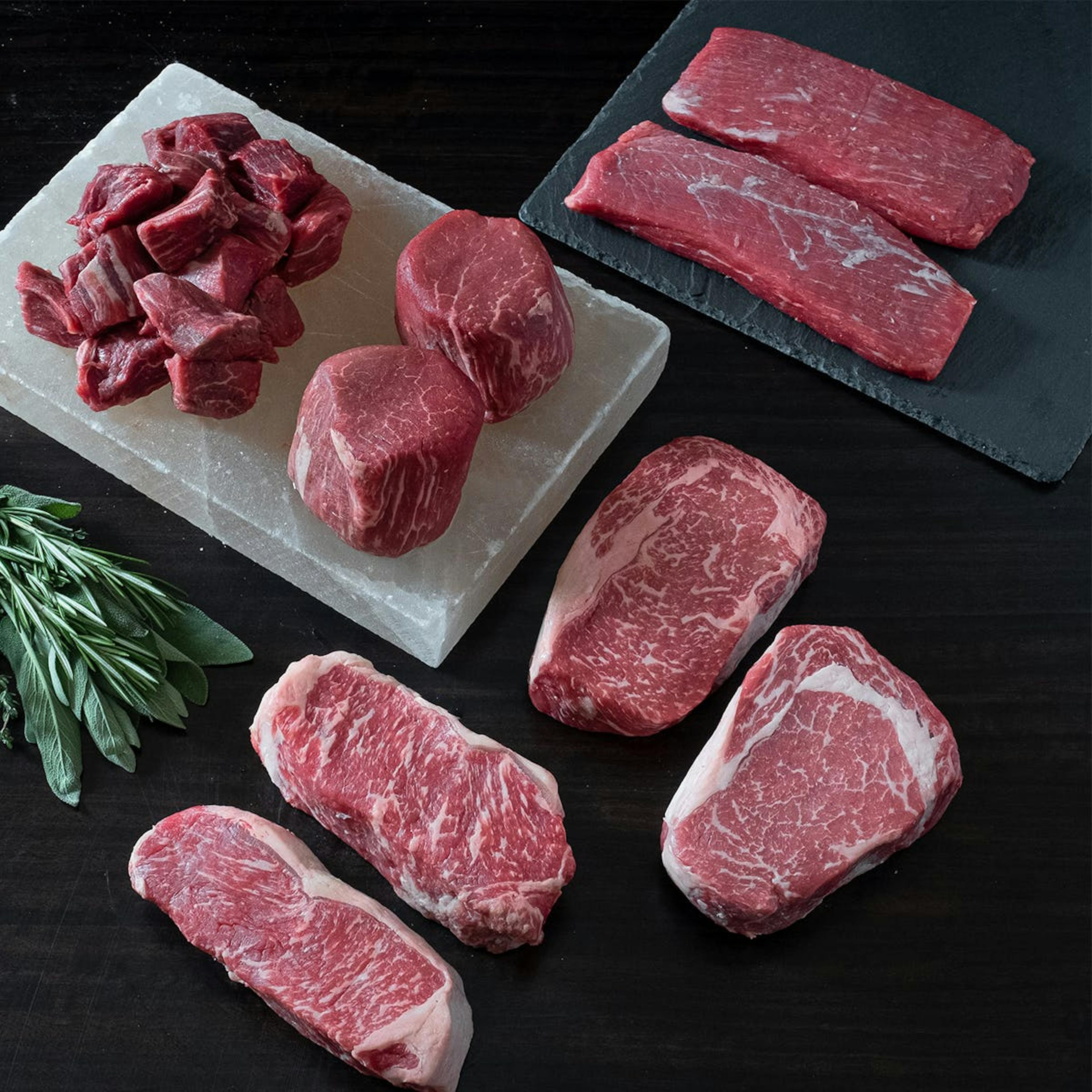 Holiday Steak Sampler by Saltbrick Prime