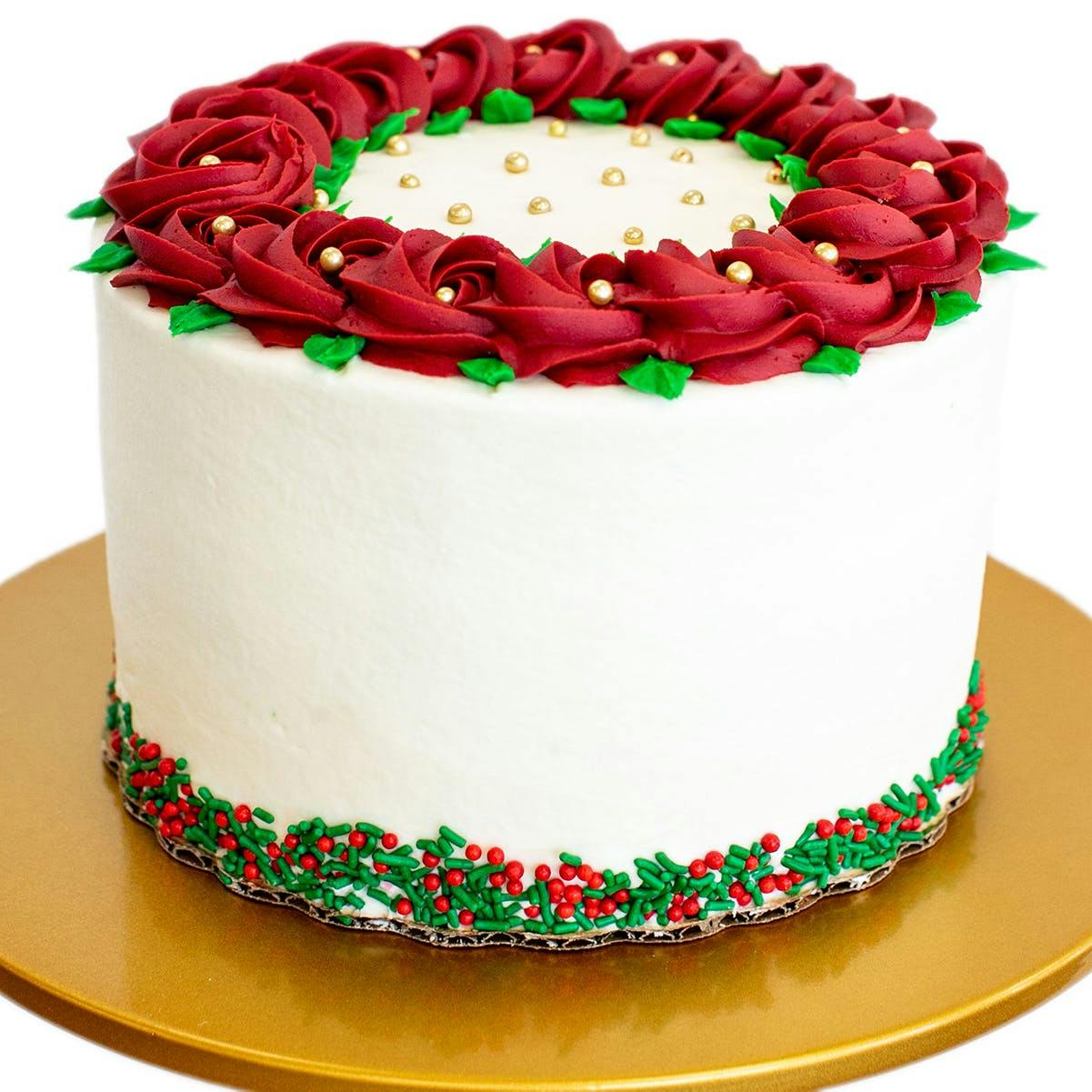 Christmas Parfait Cake by Gambino's Bakery King Cakes - Goldbelly