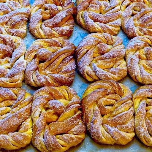 Saffron Raisin Sugar Buns - 6 Pack by Fabrique Bakery - Alternate image 1