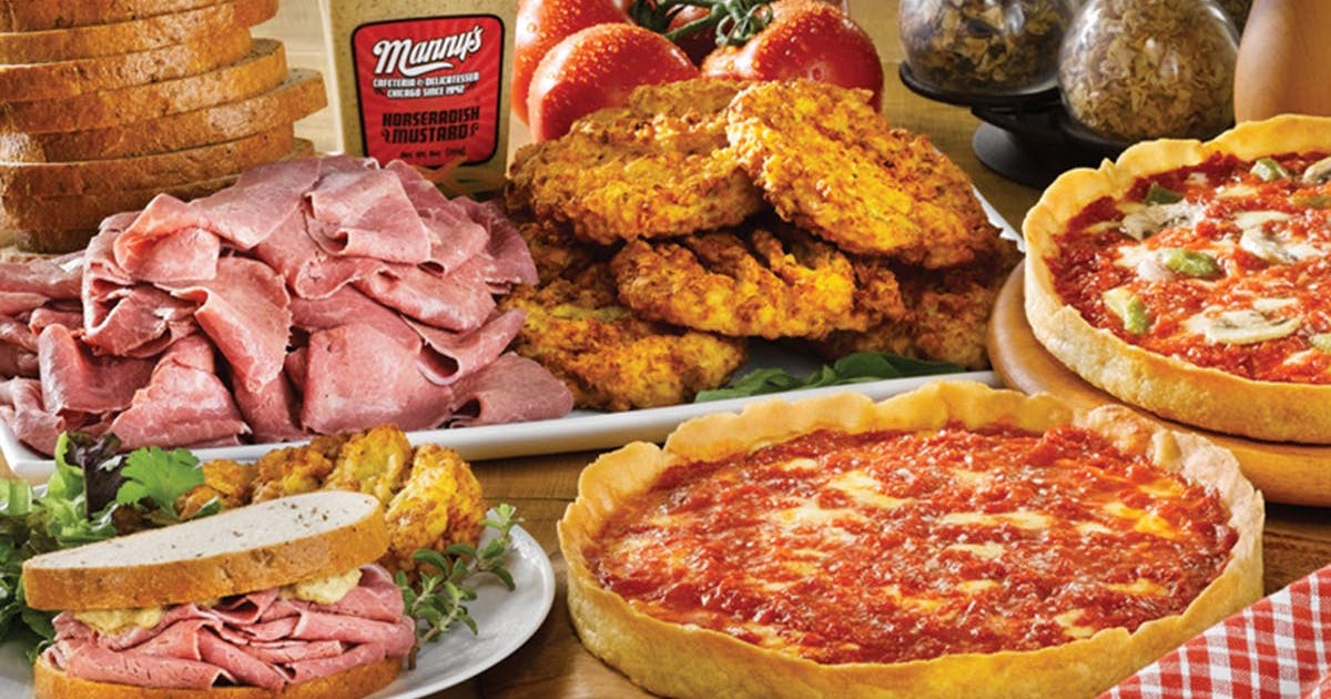 2 Lou Malnati #39 s Pizzas   Manny #39 s Corned Beef Kit by Lou Malnati #39 s Pizza