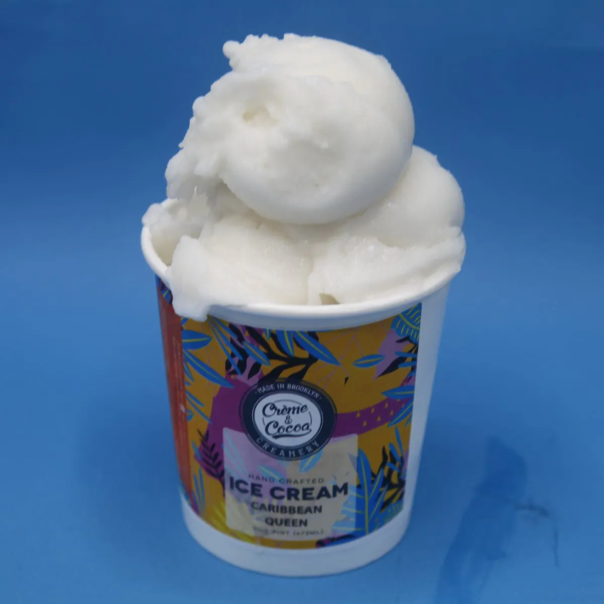 Caribbean Queen Vegan Ice Cream - 4 Pints by Creme and Cocoa