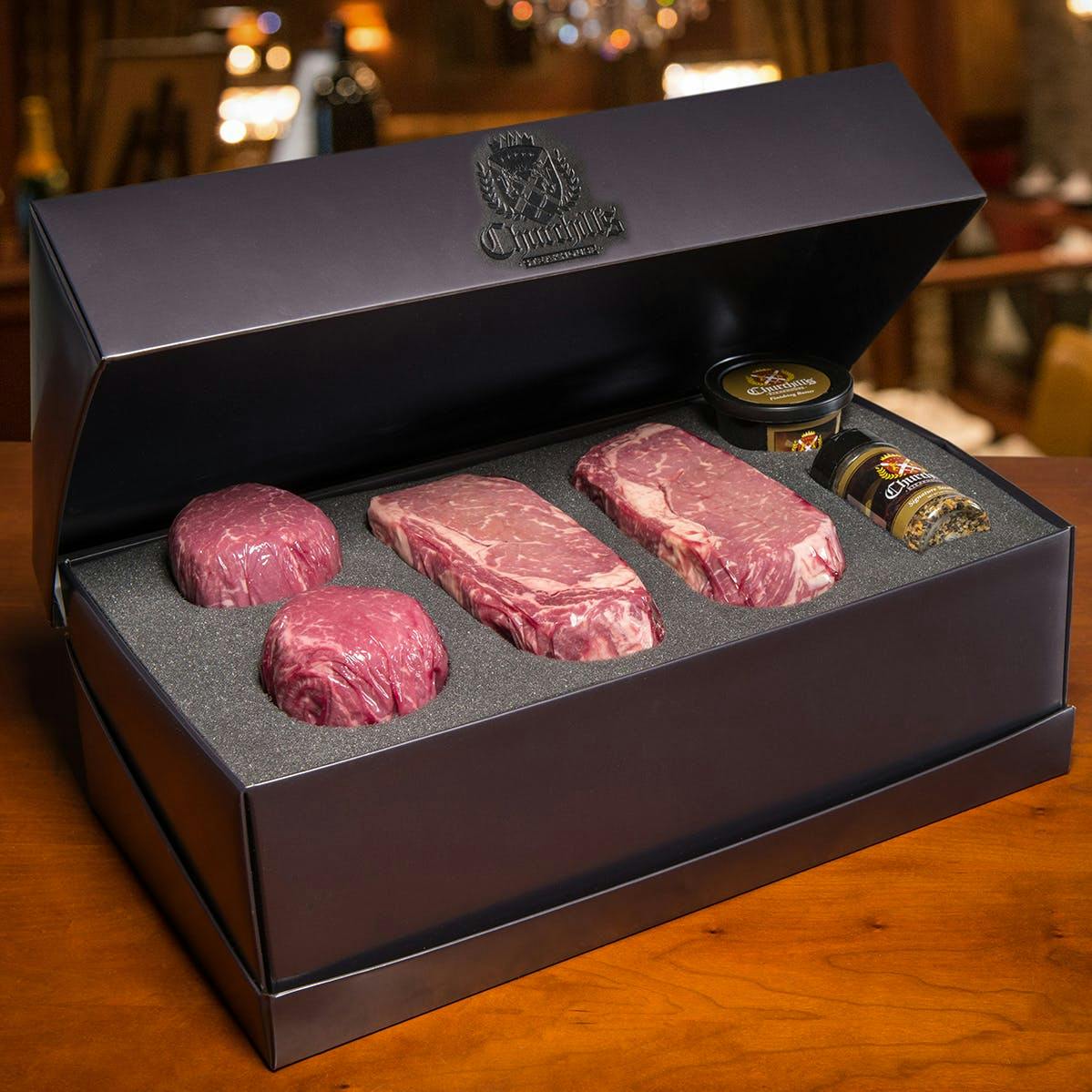 Kansas City Steak Co. (4) 8-oz Filet Mignon Steaks Gift Box 