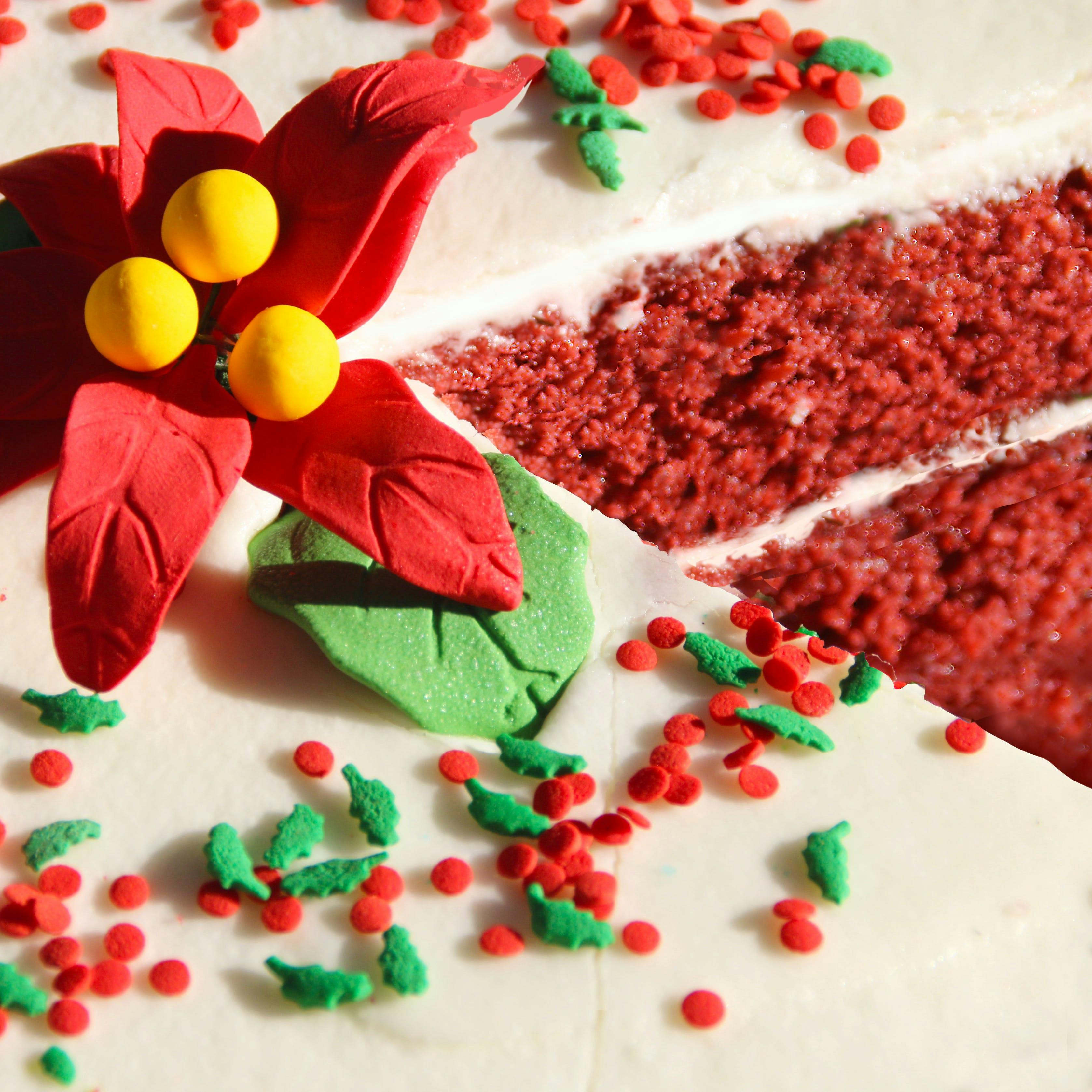 Holiday Red Velvet Layer Cake by Carousel Cakes - Alternate image 1