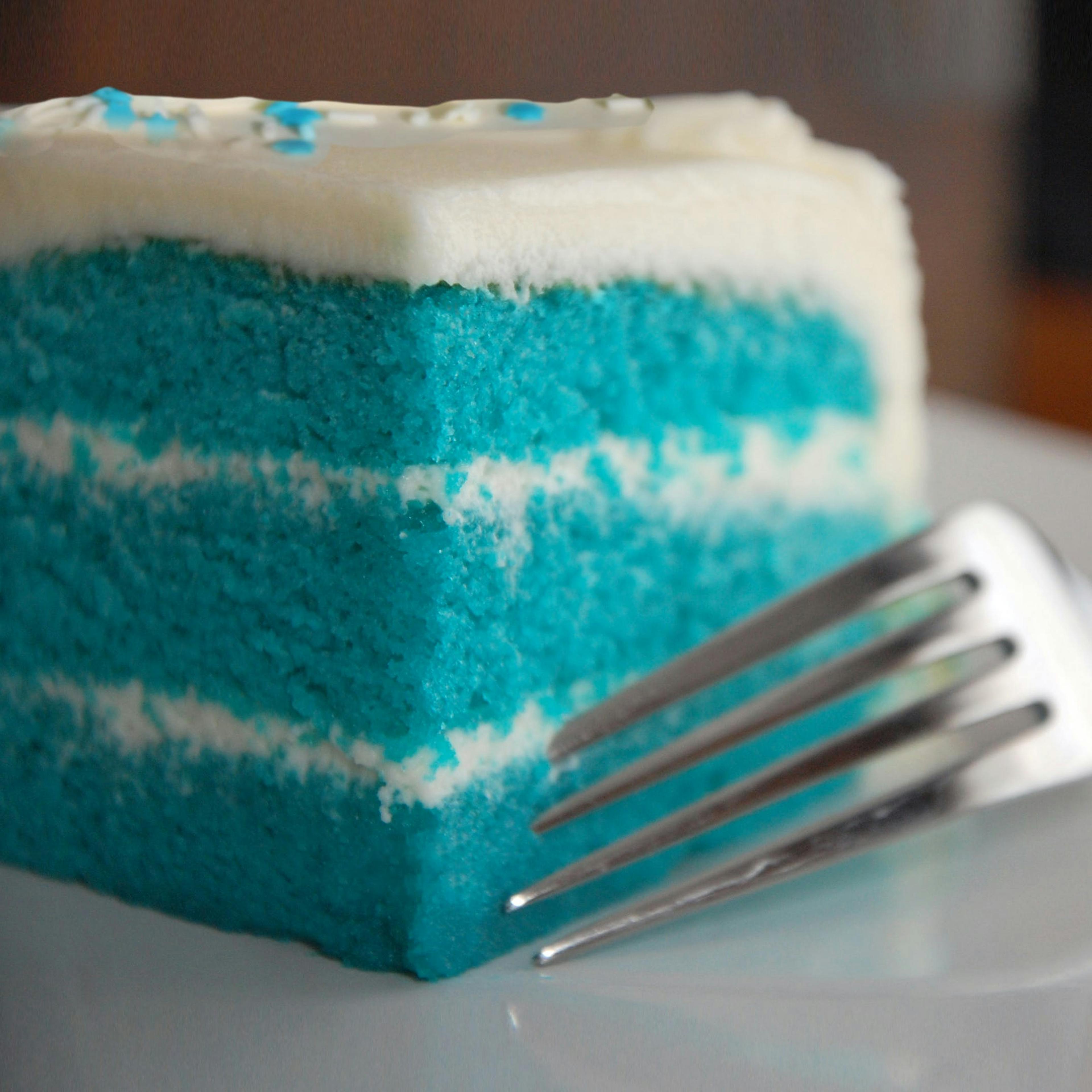 Hanukkah Blue Velvet Layer Cake by Carousel Cakes - Alternate image 2