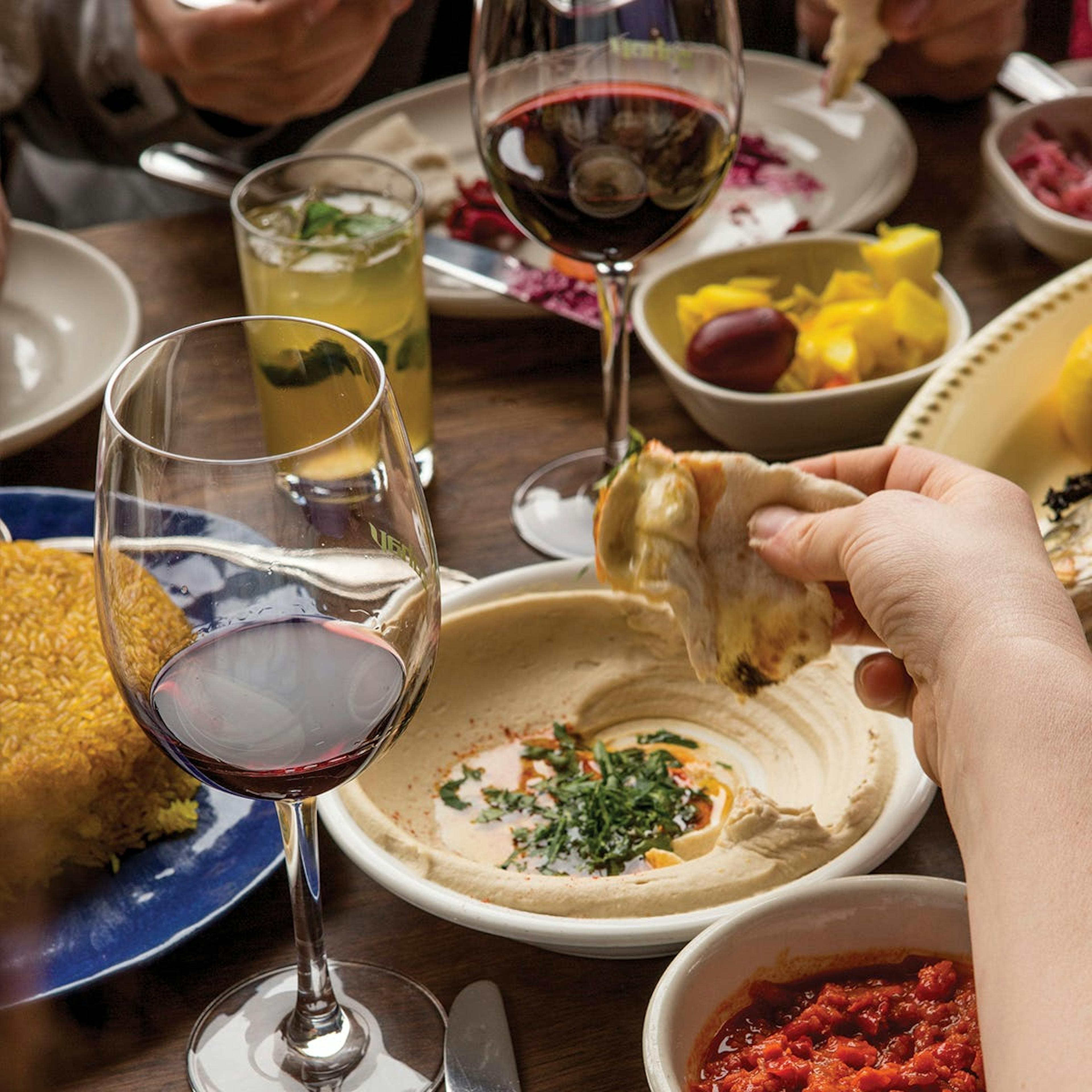 Zahav Hummus & Salatim Spread by Zahav