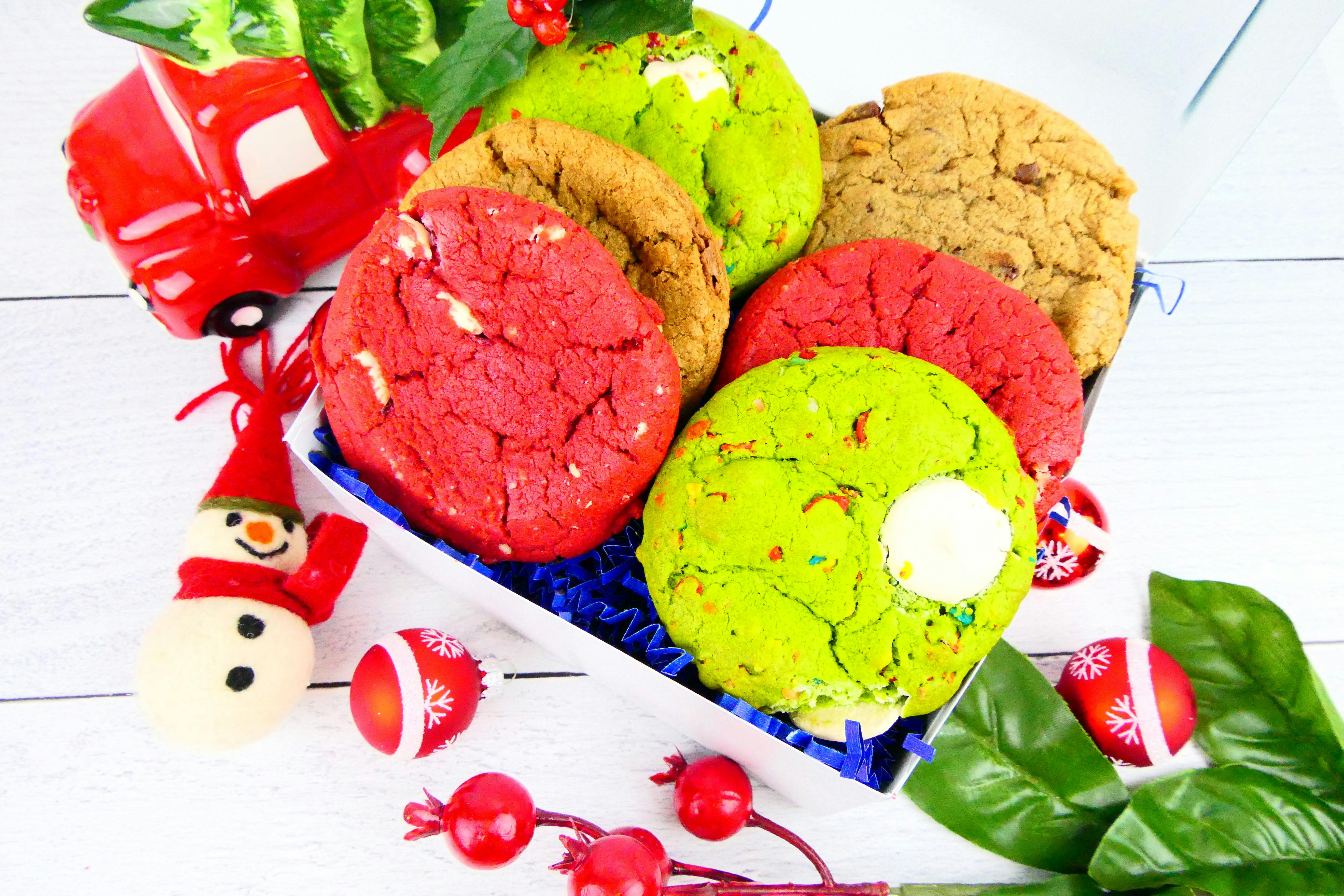 Santa's Christmas Assorted Cookies - 2 Dozen by Cravory Cookies - Alternate image 2