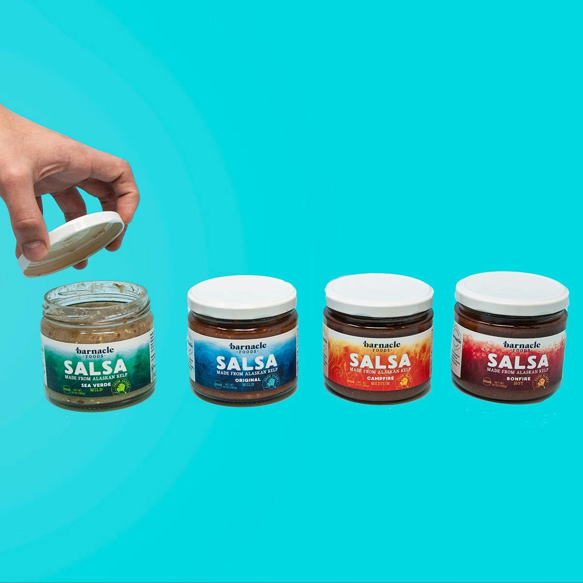 Kelp Salsa Sampler - 4 Pack by Barnacle Foods
