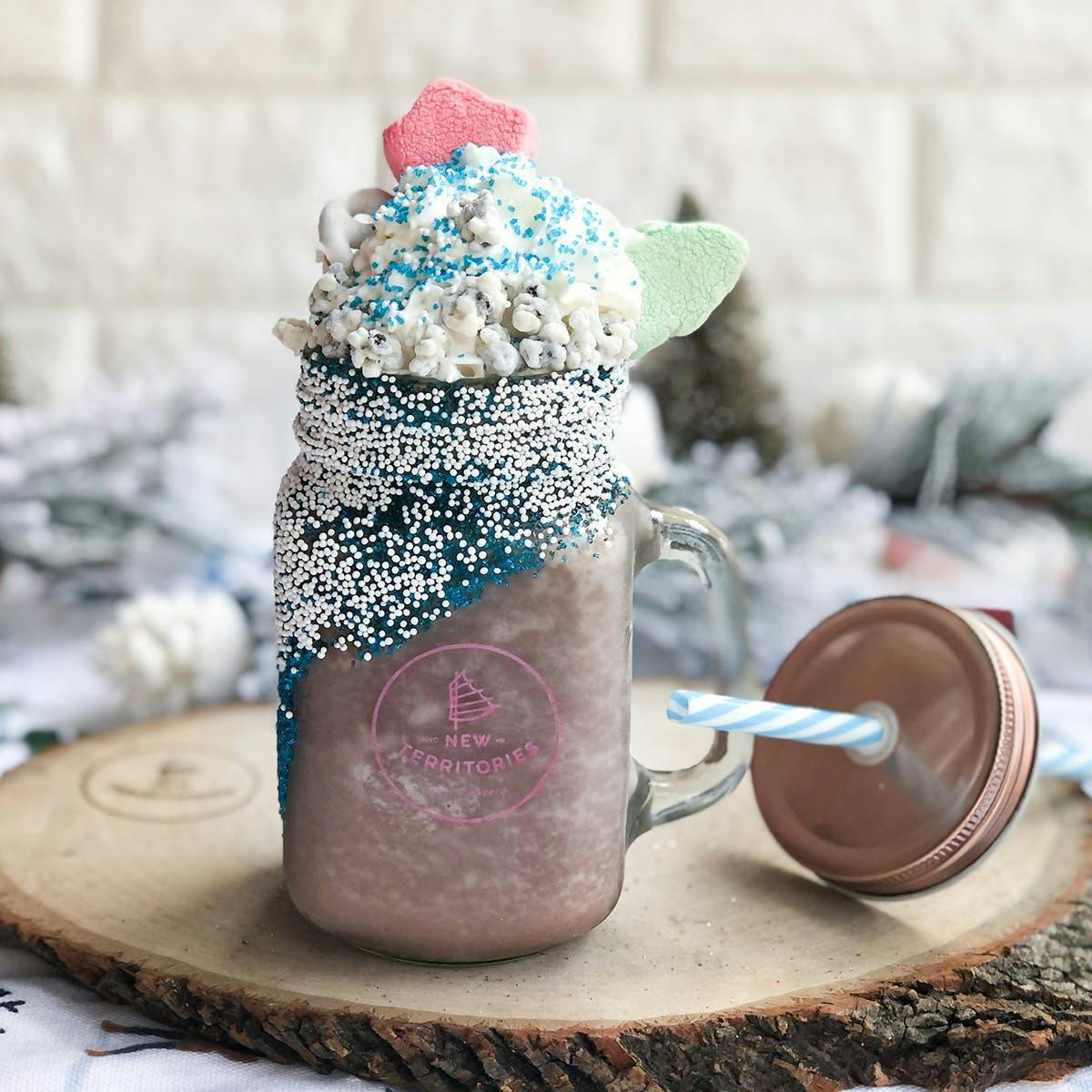 Winter Wonderland Milkshake Kit for 8