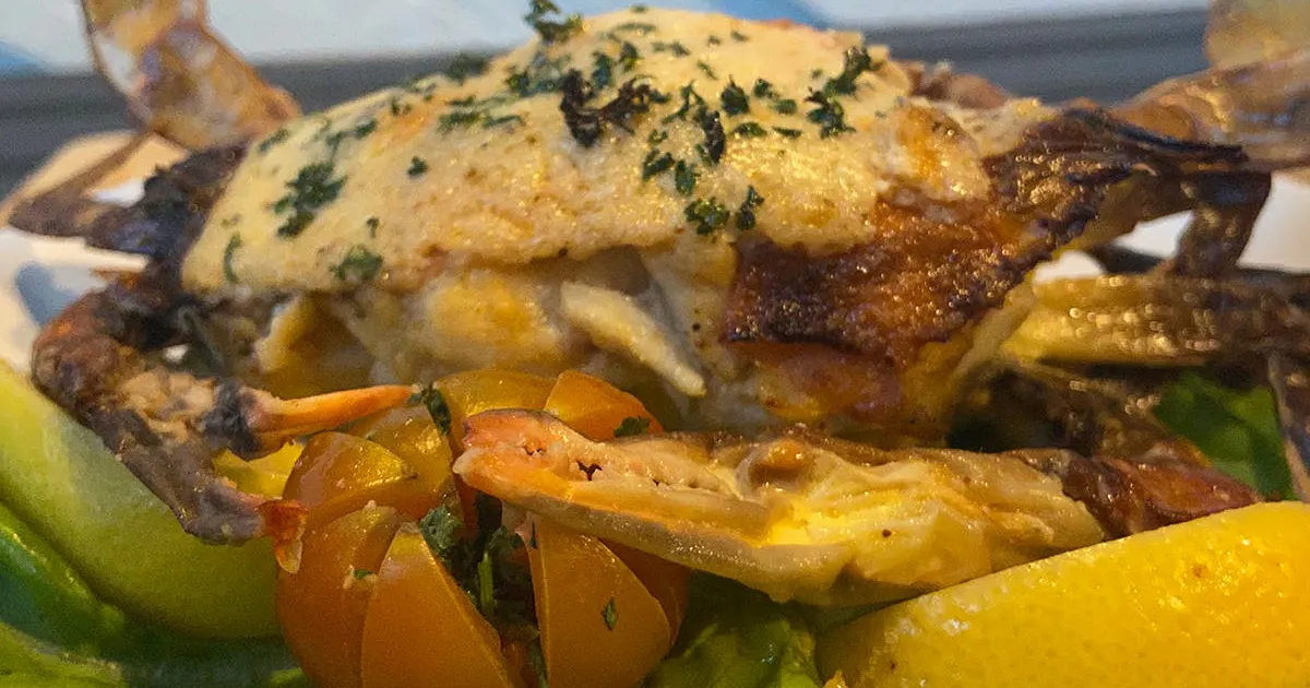 Stuffed Soft Shell Crabs by Harris Crab House | Goldbelly