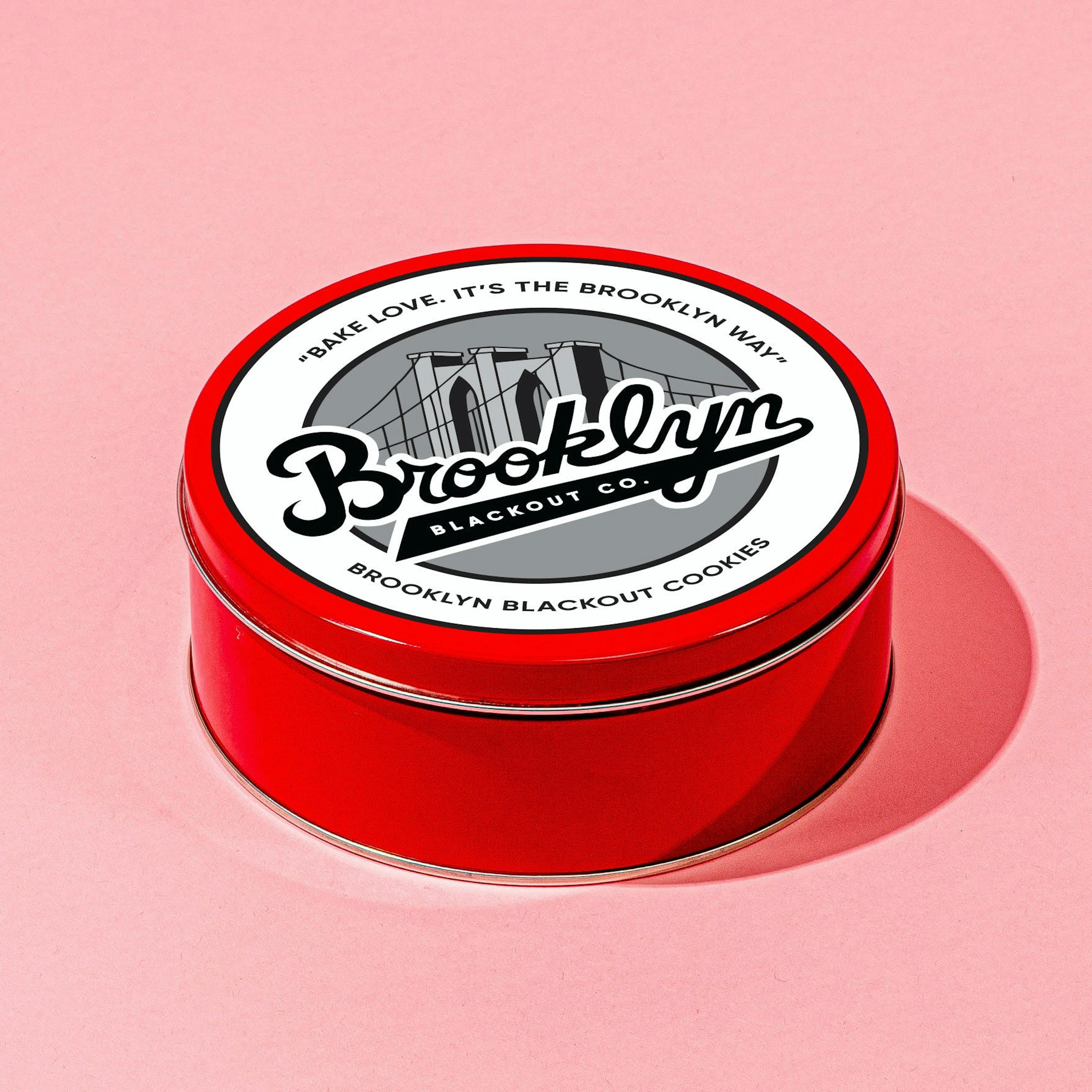 Brooklyn Blackout Cookie Tin by Brooklyn Blackout Company - Alternate image 6