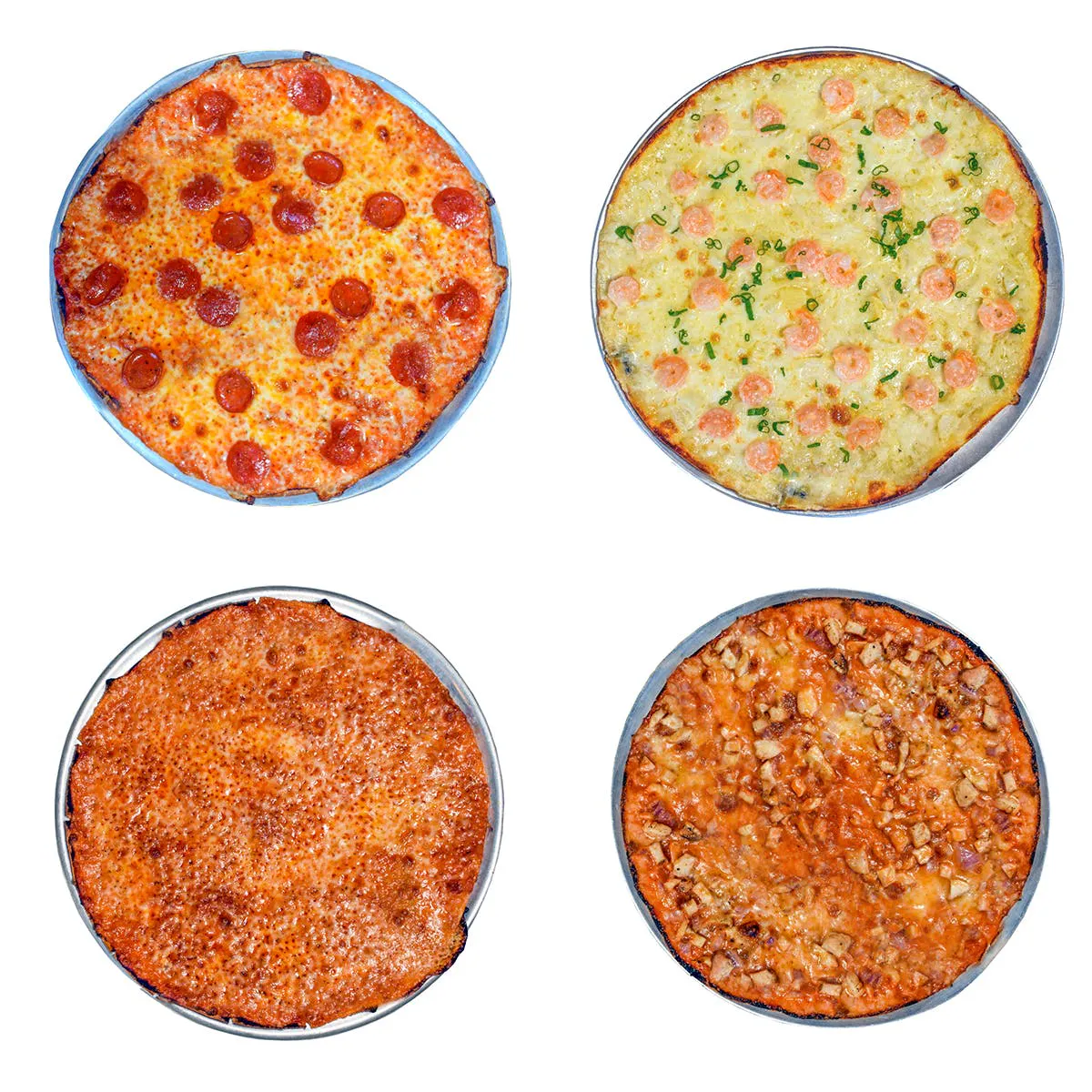 The Columbia Inn - Thin Crust Pizza - Choose Your Own 4 Pack
