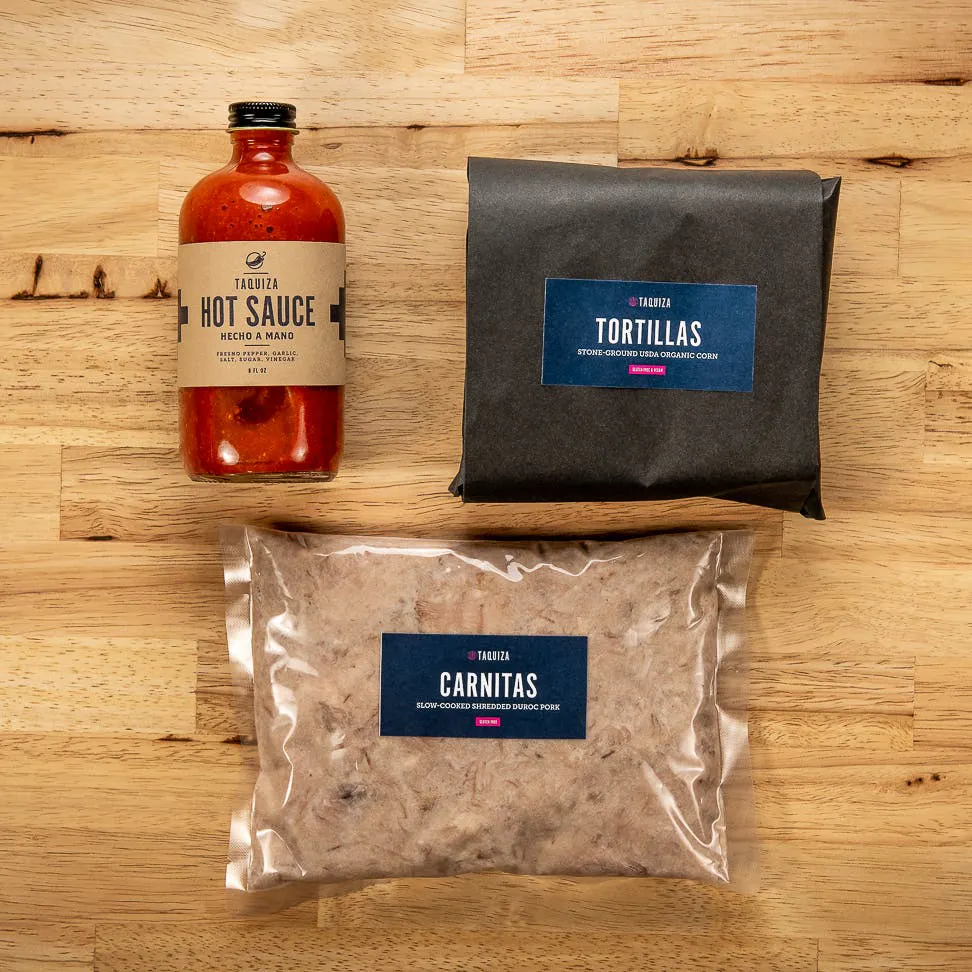 Carnitas Taco Kit for 4 by Taquiza - Alternate image 1