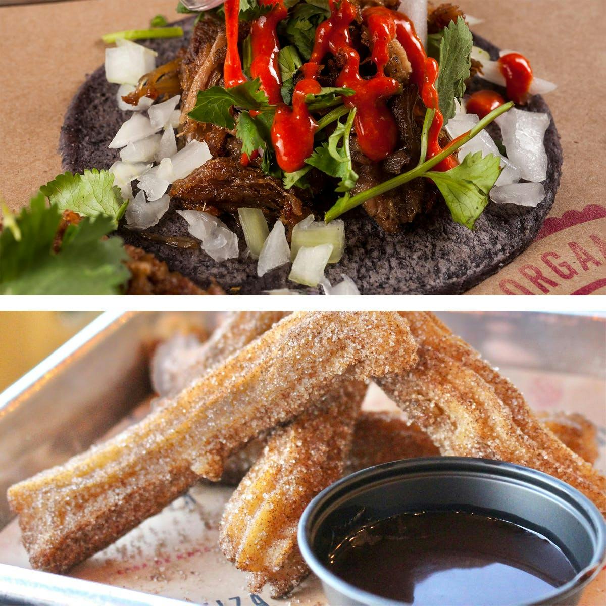 Taco Kit for 4-6  - Choose Your Own + DIY Corn Churro Kit Combo by Taquiza