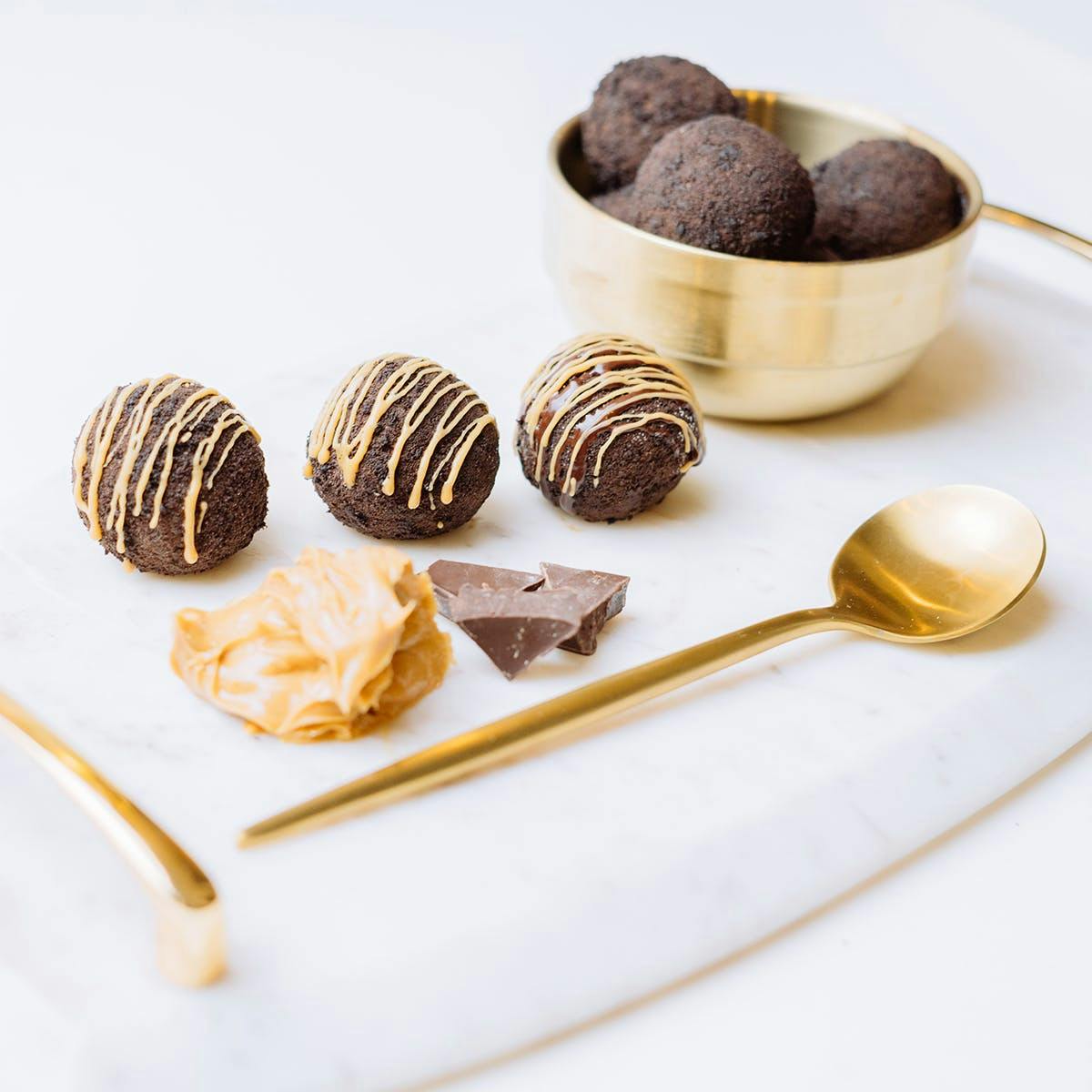 Oat Milk Ice Crème Truffle Assortment - 24 Pack by Whipped Urban Dessert Lab - Alternate image 3