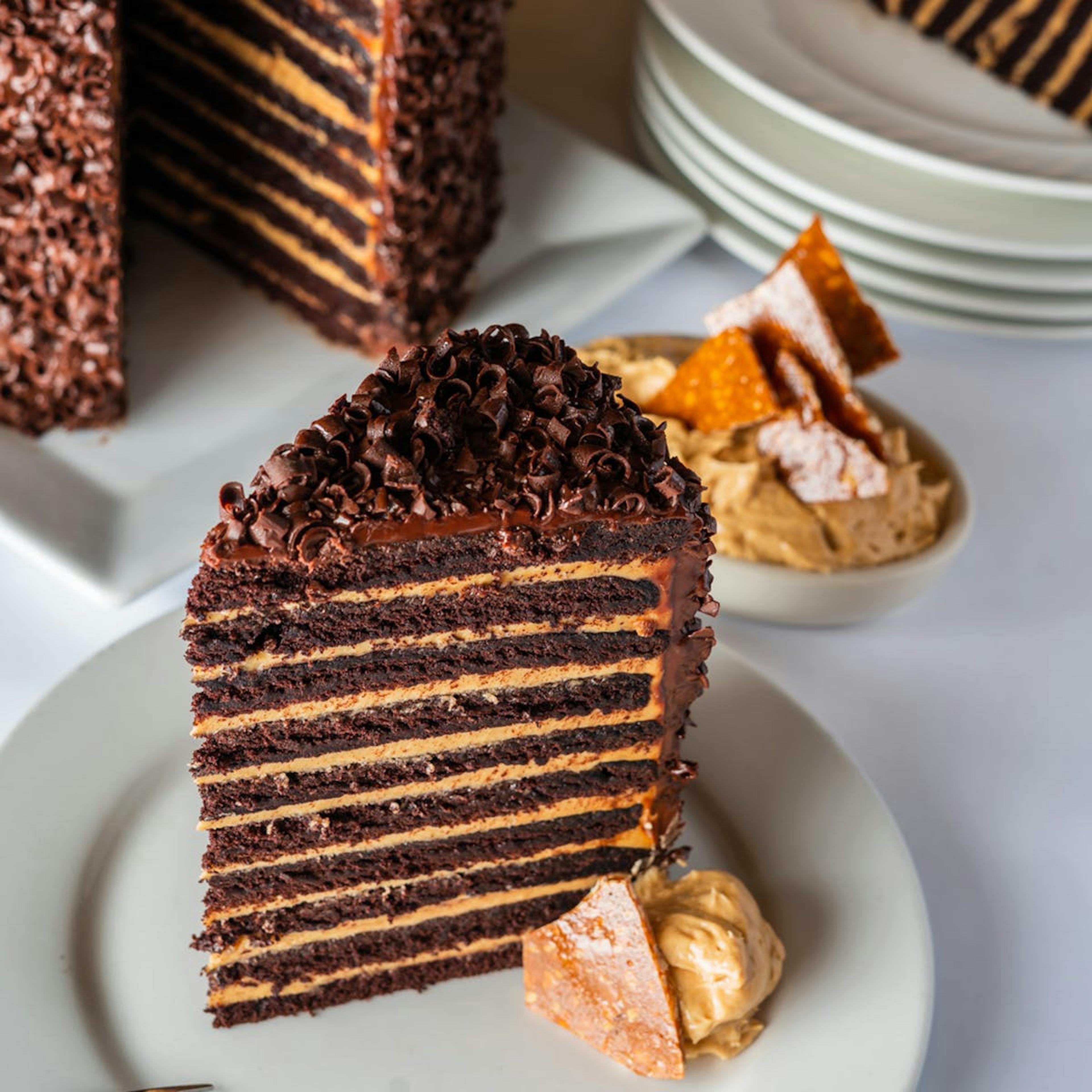 20 Layer Chocolate Peanut Butter Cake by LAVO - Alternate image 2