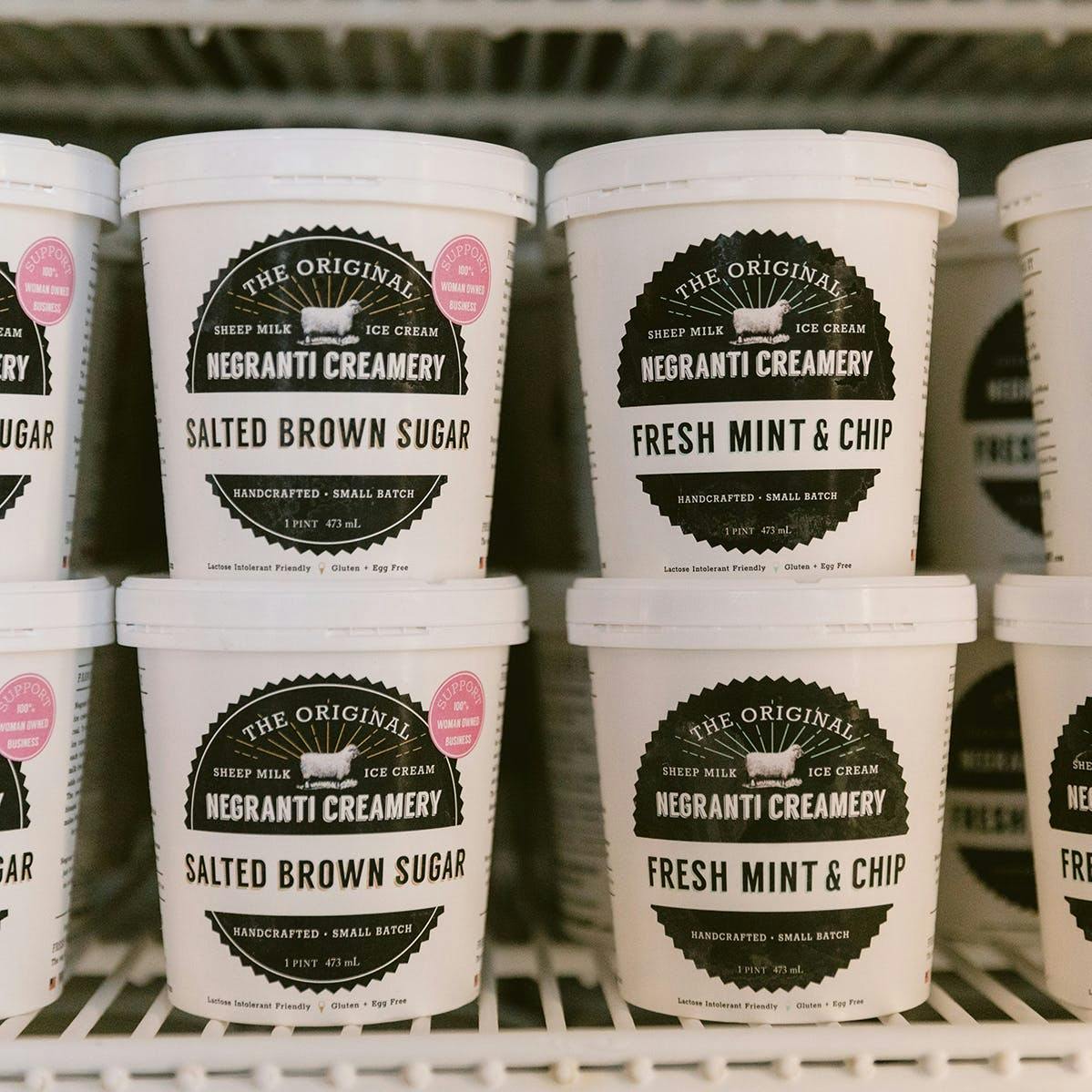 Sheep's Milk Ice Cream Best Seller - 6 Pints by Negranti Creamery