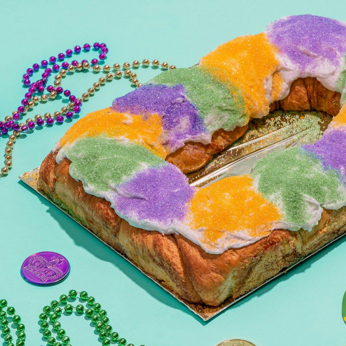 Cream Cheese King Rex King Cake Kit BOGO by Gambino's Bakery King Cakes - Alternate image 2