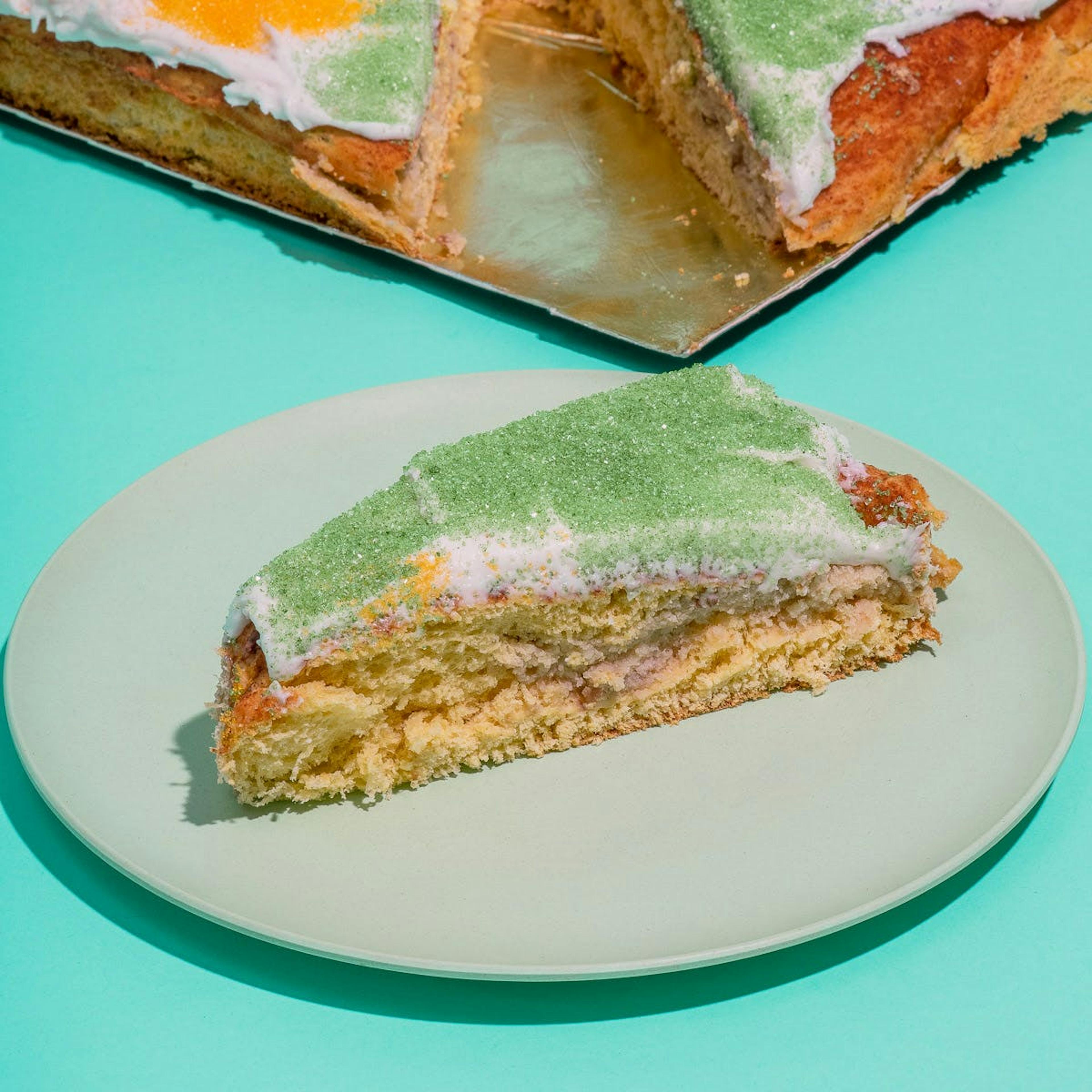 Traditional King Rex King Cake Kit BOGO by Gambino's Bakery King Cakes - Alternate image 3