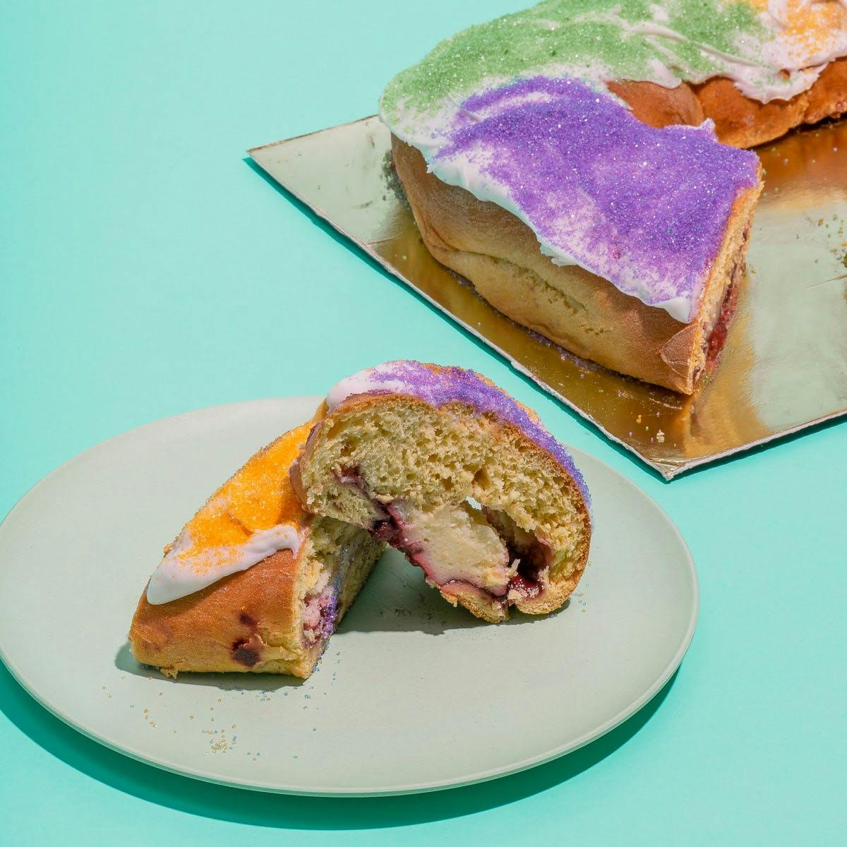 Cream Cheese King Rex King Cake Kit BOGO by Gambino's Bakery King Cakes - Alternate image 4