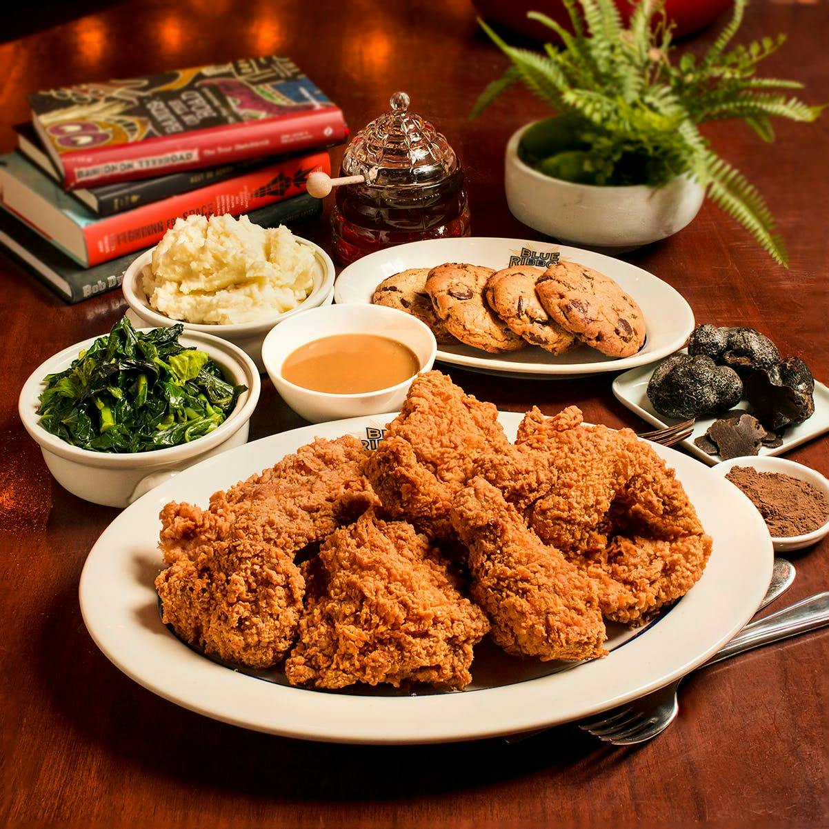 "The Love Bird" Valentine's Day Truffle Fried Chicken Dinner for 2-3 by Blue Ribbon - Alternate image 2