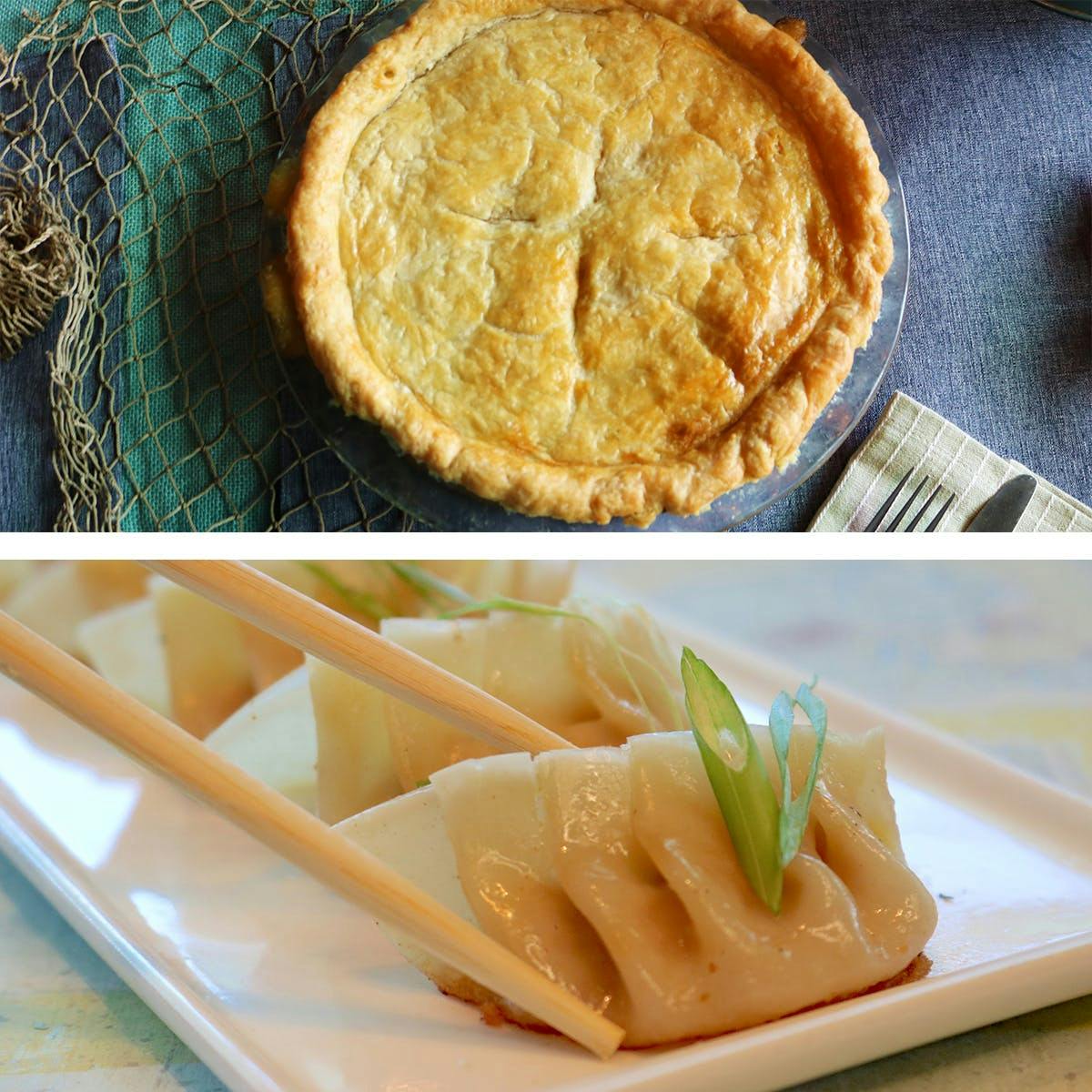 Lobster Pot Pie and Lobster Potstickers Combo for 4 by Summer Shack