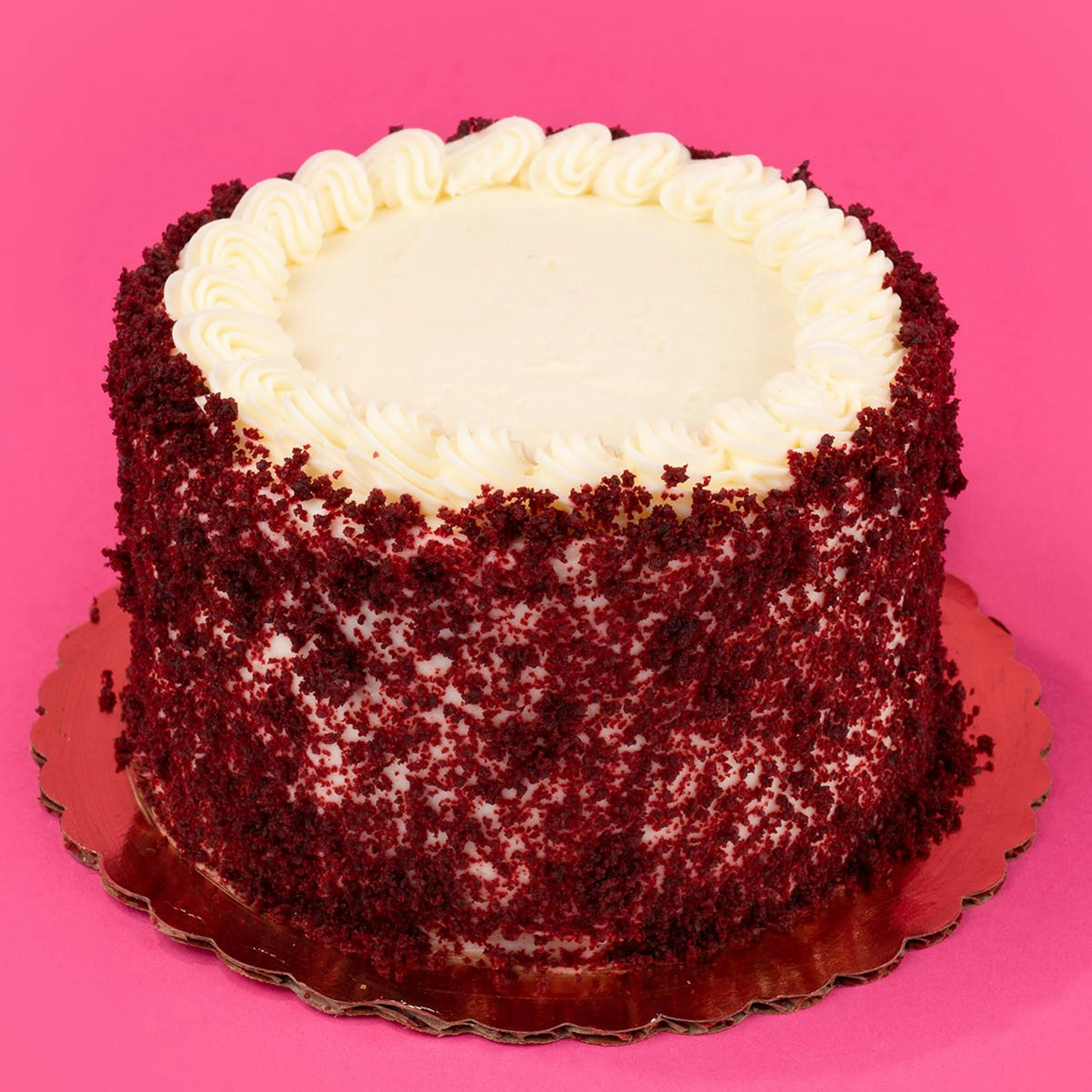 Red Velvet Cake - 6" by Rustika Cafe and Bakery