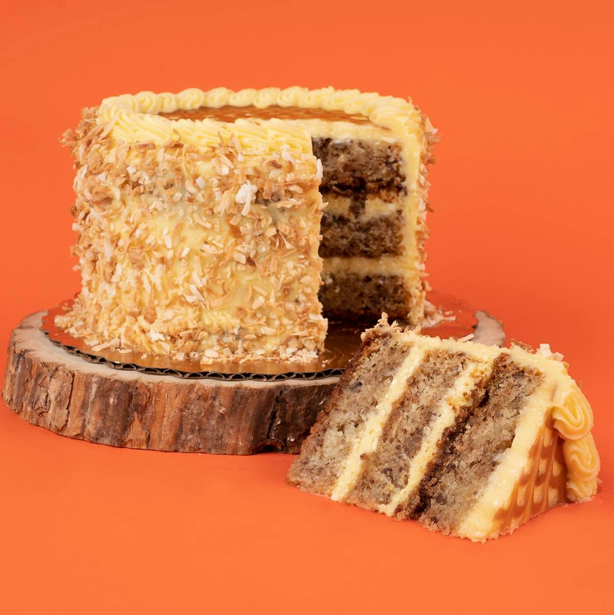 Italian Caramel Cream Cake - 6" by Rustika Cafe and Bakery - Alternate image 1