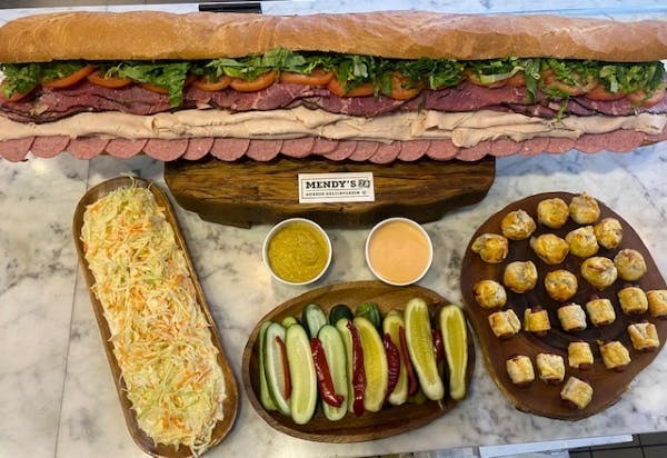 Game Day Spread for 6-8 by Mendy's Kosher Delicatessen
