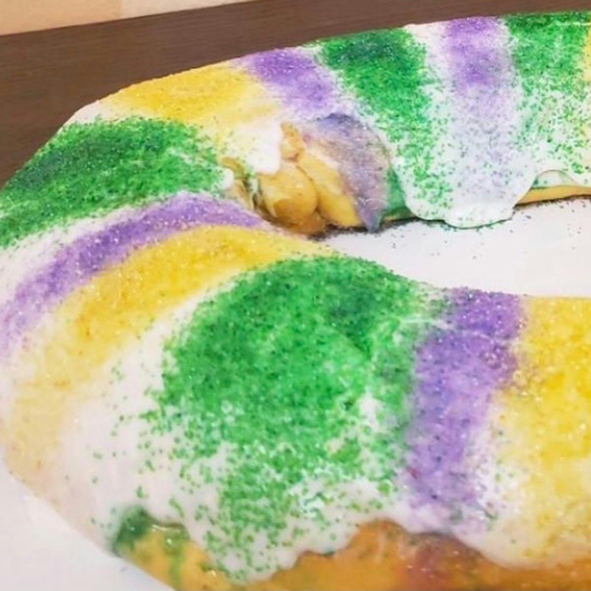 King Cake Decorating Kit - Choose Your Own by Rustika Cafe and Bakery - Alternate image 1