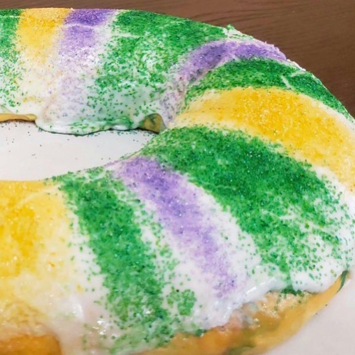 King Cake Decorating Kit Choose Your Own by Rustika Cafe and Bakery