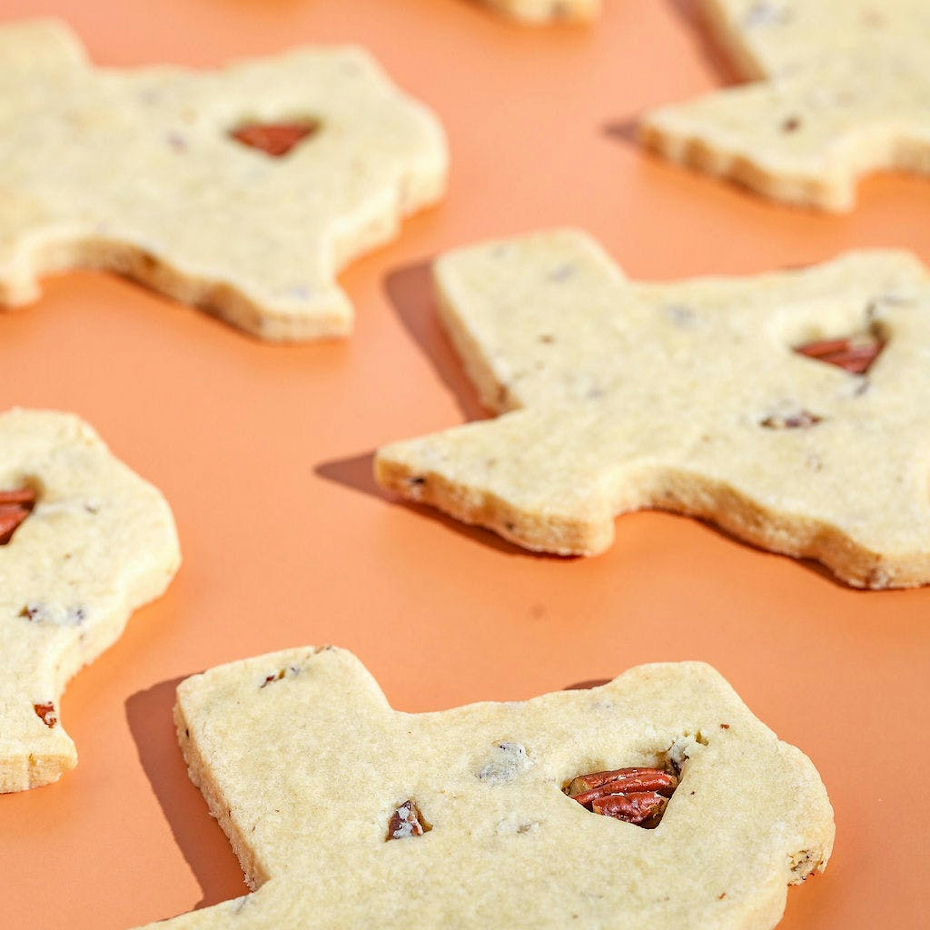 Pecan Shortbread Cookies - 6 Pack by Kessler Baking Studio - Alternate image 1