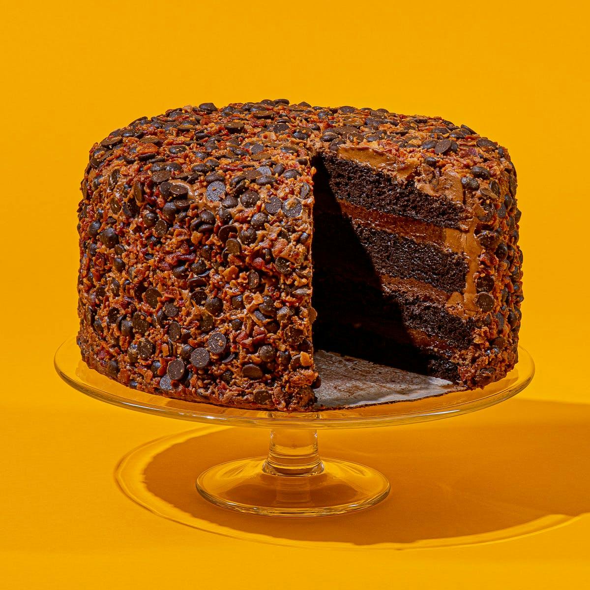 GIANT Chocolate Bourbon Bacon Cake by Yardbird Southern Table & Bar - Alternate image 3