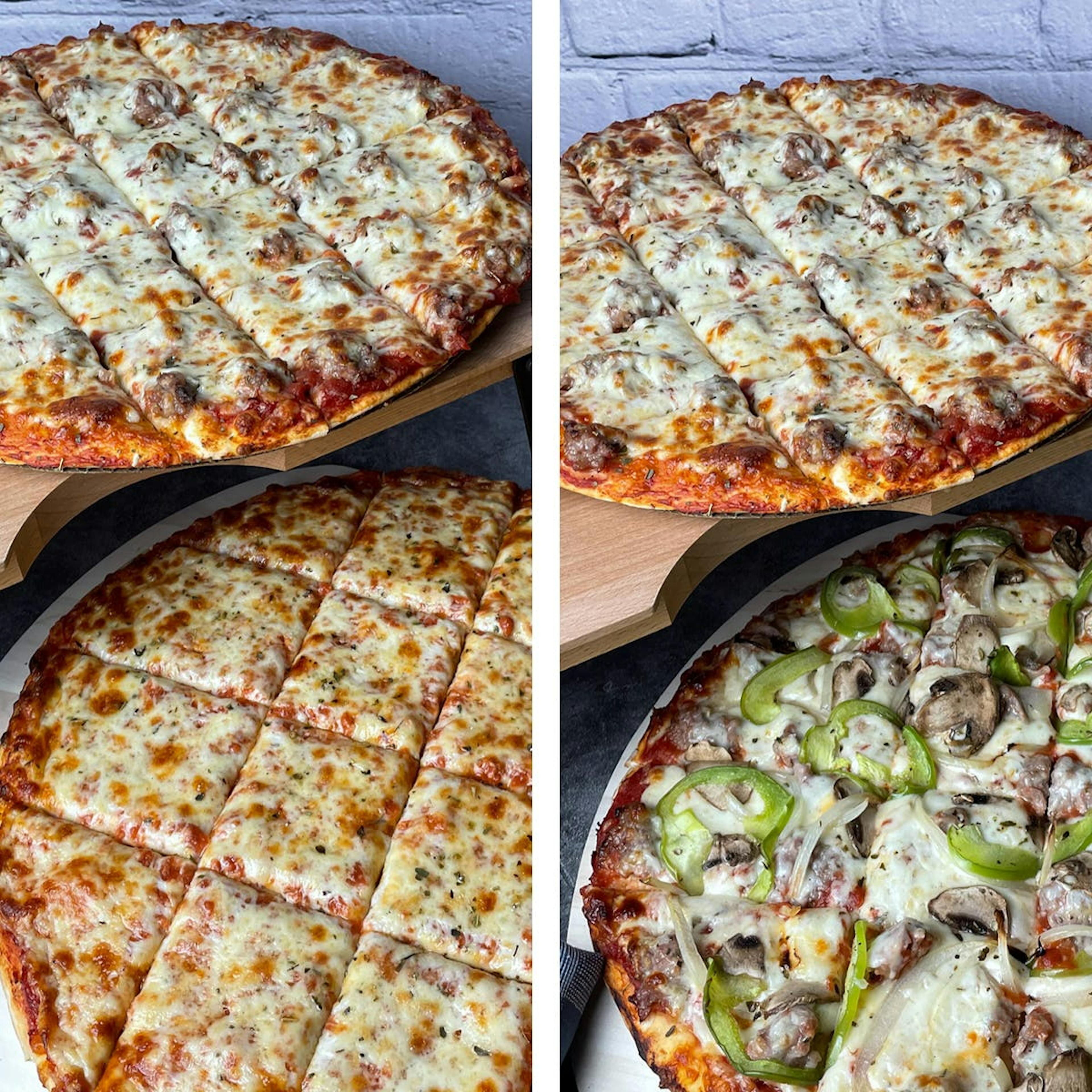 Gluten Free Thin Crust Pizza - Choose Your Own 4 Pack by Bill's Pizza & Pub