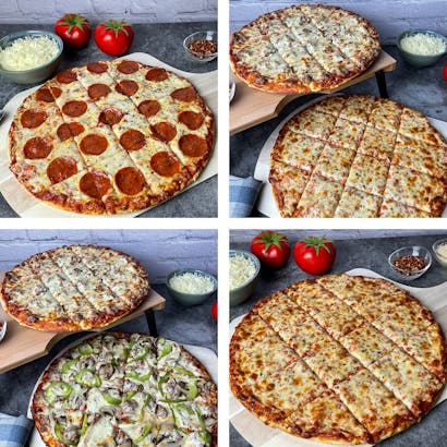 Thin Crust Pizza Assortment - 6 Pack by Bill's Pizza & Pub ...