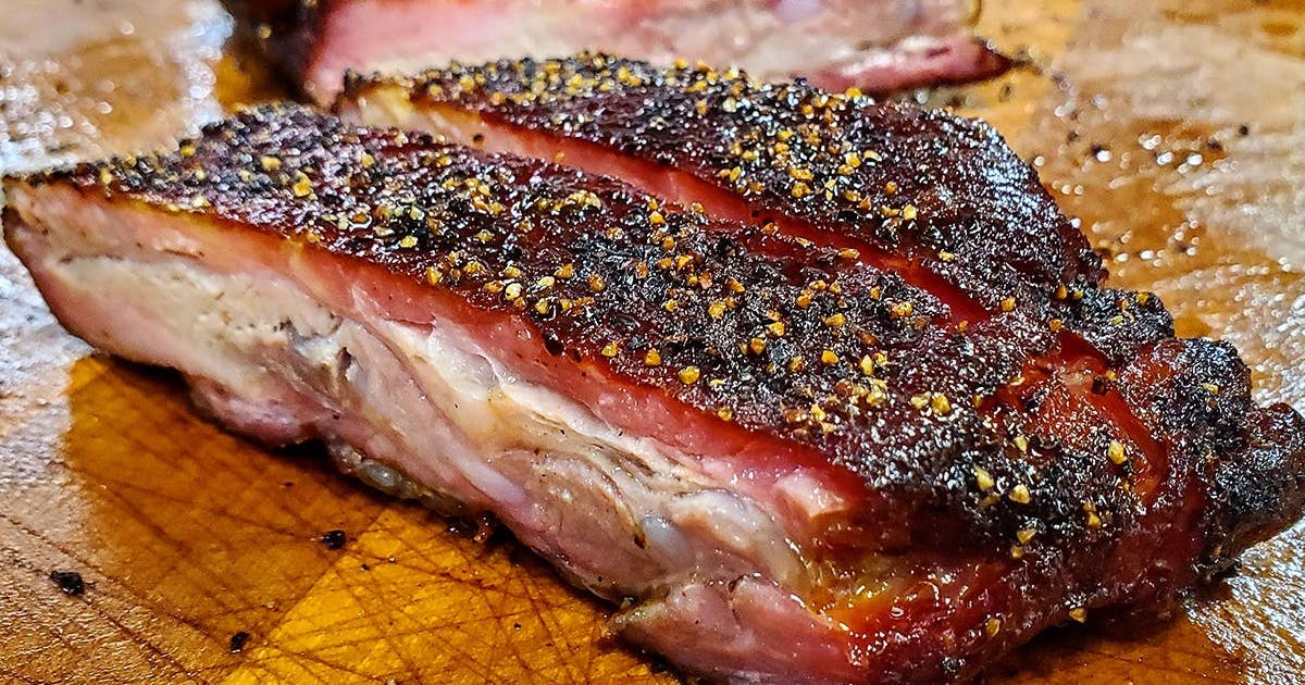 Louis Style Pork Spare Ribs Racks by Roegels Barbecue