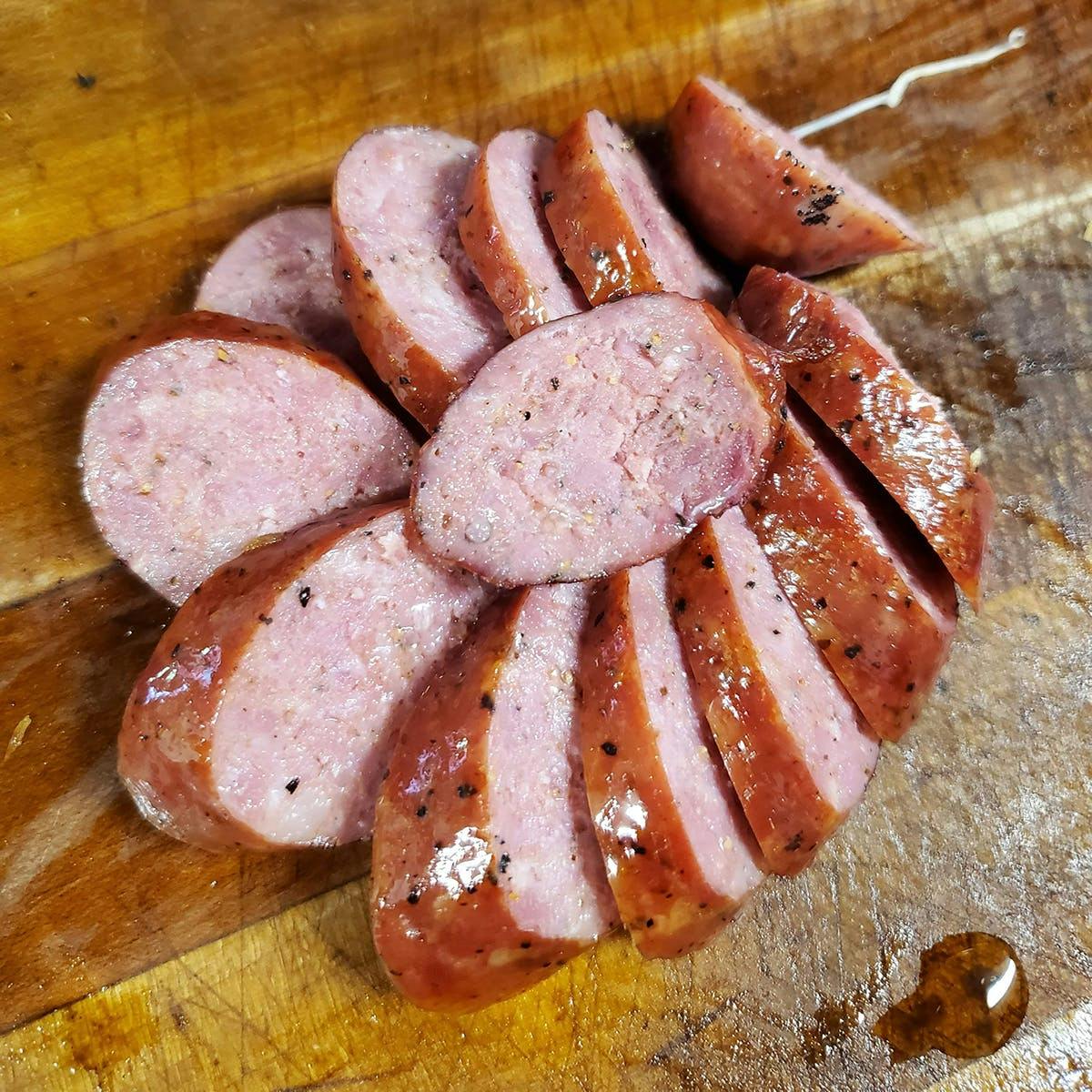 BBQ Sausage Sampler - 16 Pack by Roegels Barbecue - Alternate image 1