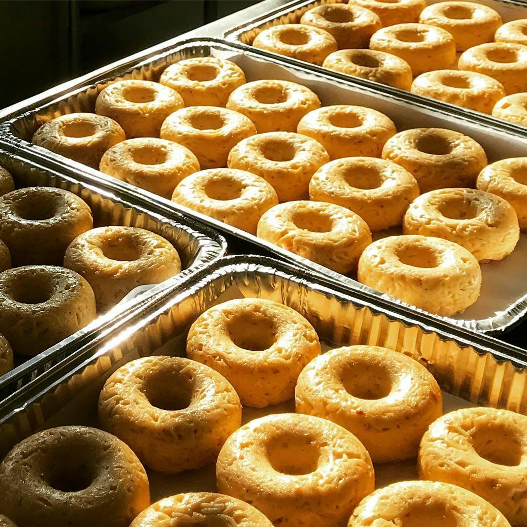 Original Carbonara Spaghetti Donuts - 8 Pack by Pop Pasta - Alternate image 1