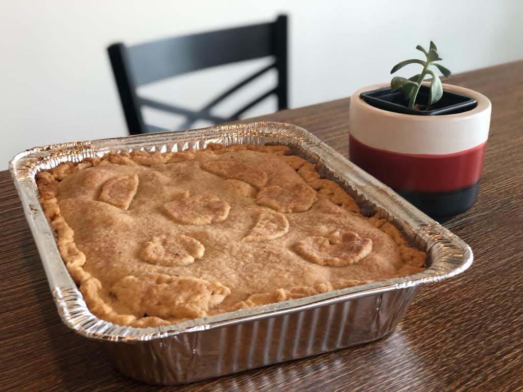 Peach Pan Cobbler by Fainmous BBQ