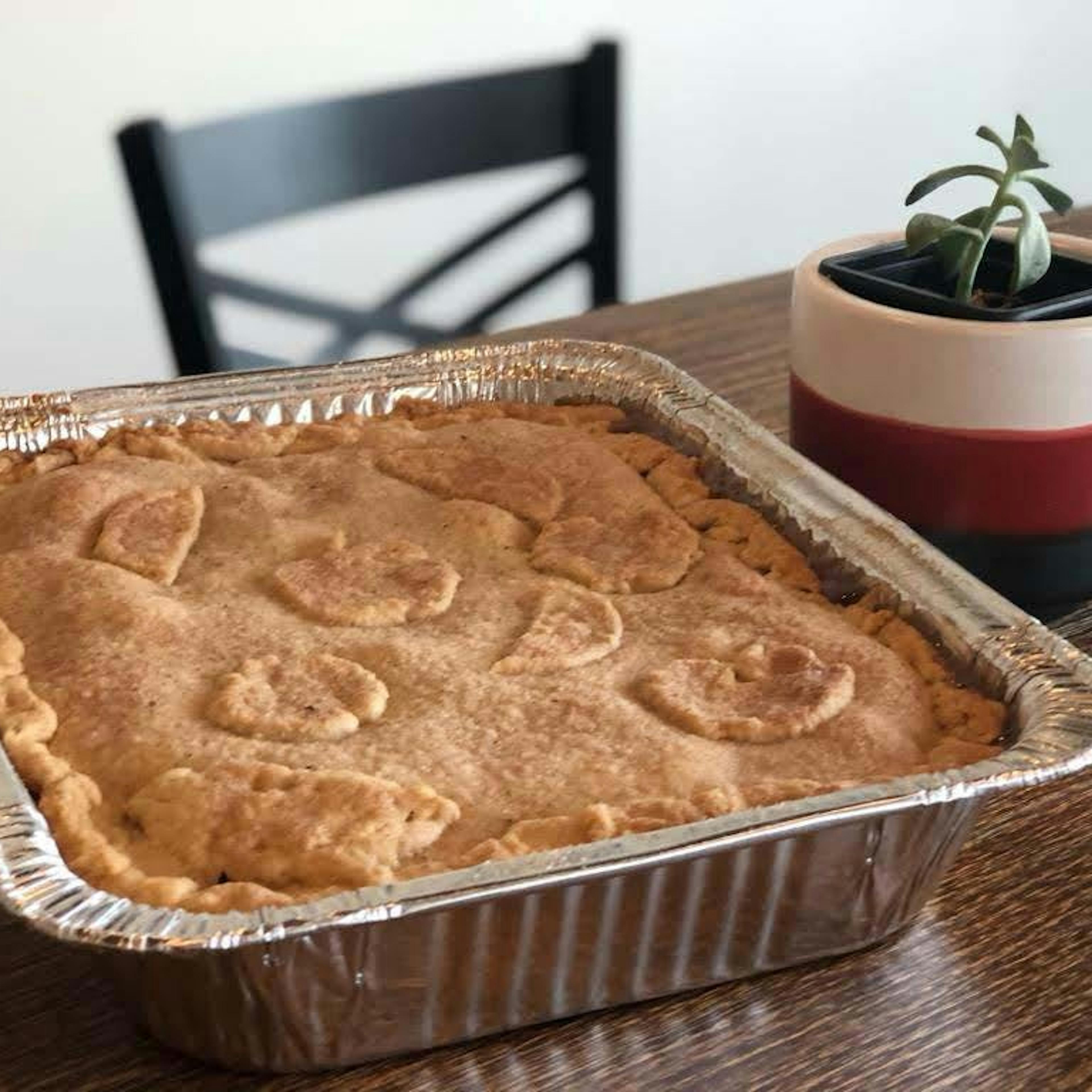 Peach Pan Cobbler by Fainmous BBQ