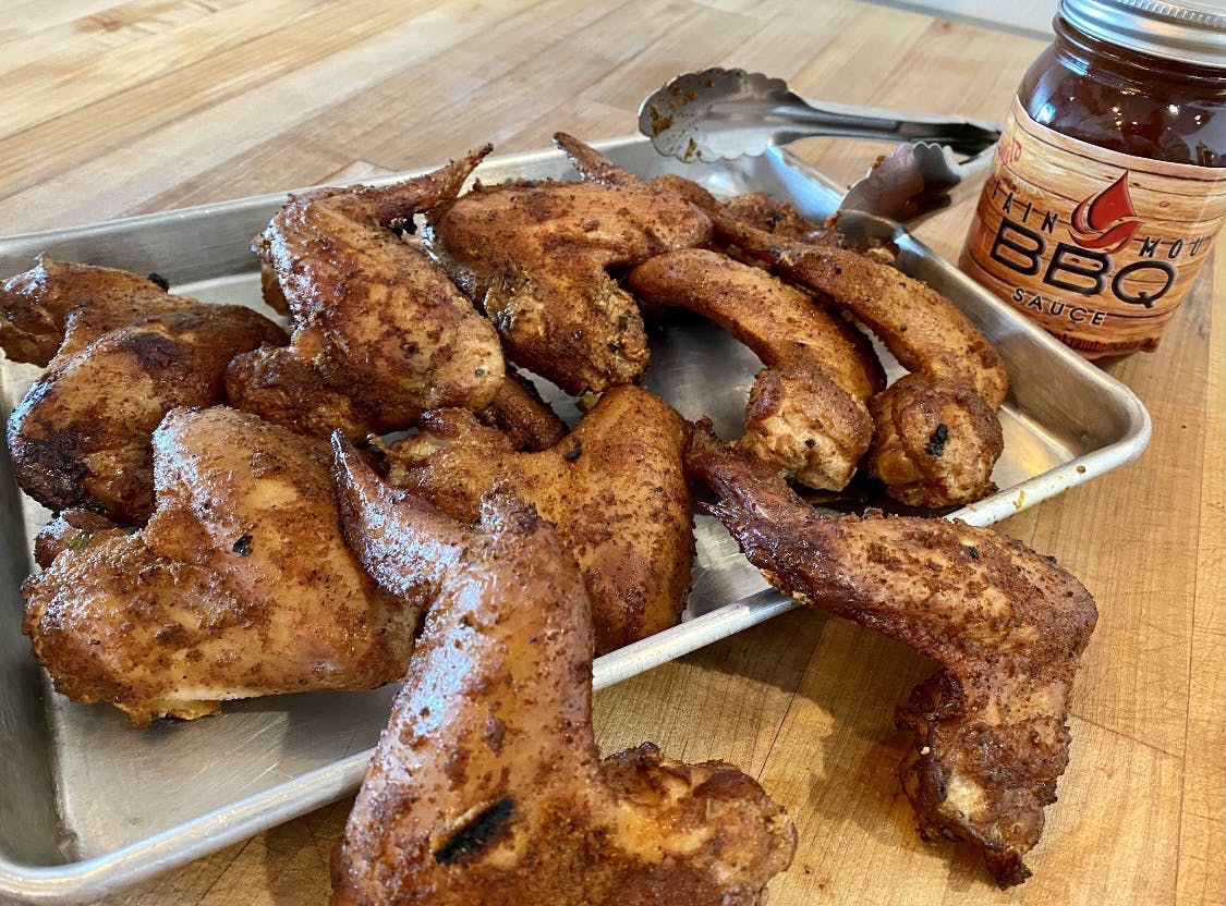 Smoked Whole Wings - 12 Pack by Fainmous BBQ - Alternate image 1