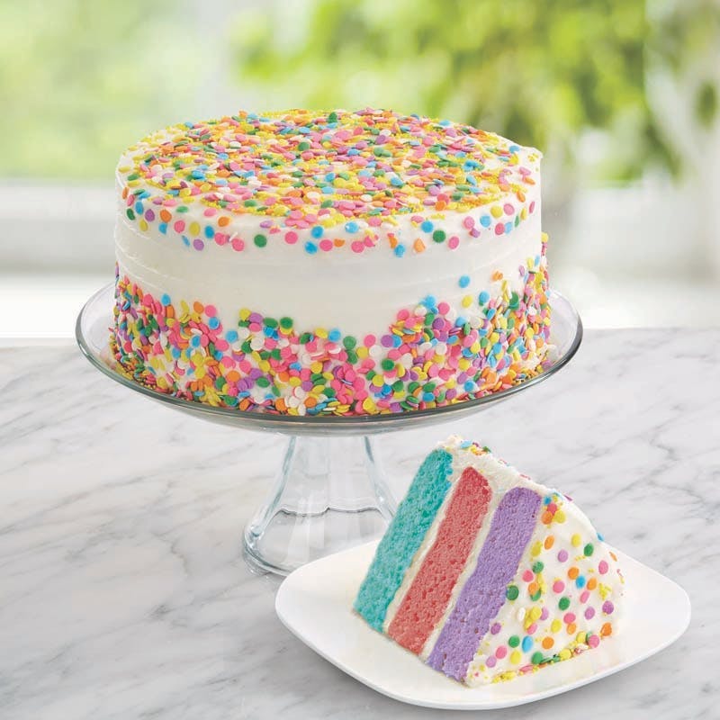 Funfetti Bundt Cake Birthday Cake - Baker by Nature