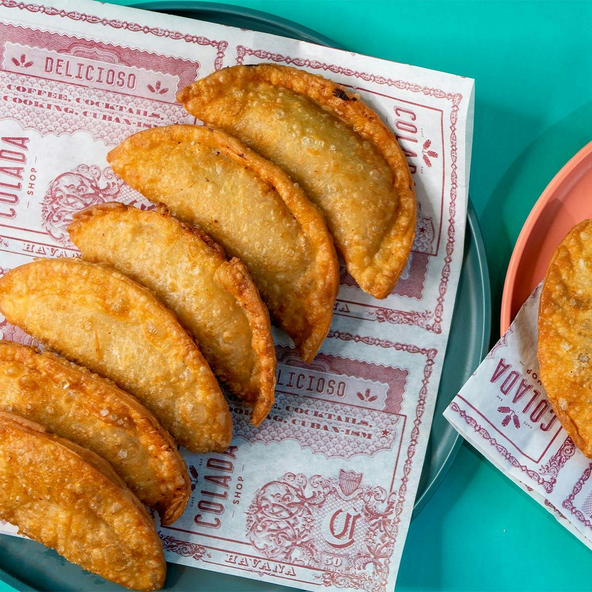 Cuban in the Midwest: Eggroll Wrap Empanadas