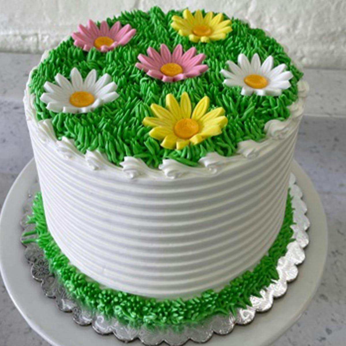 Flower Garden Cake | Coffee to Compost